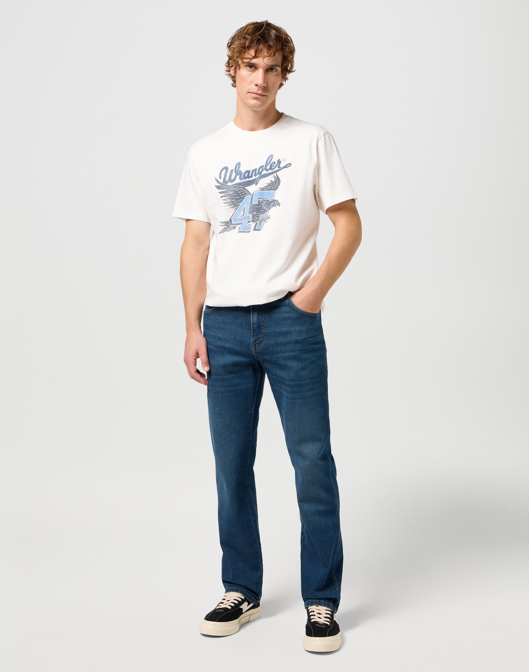 Jeans Texas Low Stretch in abete rosso Wrangler