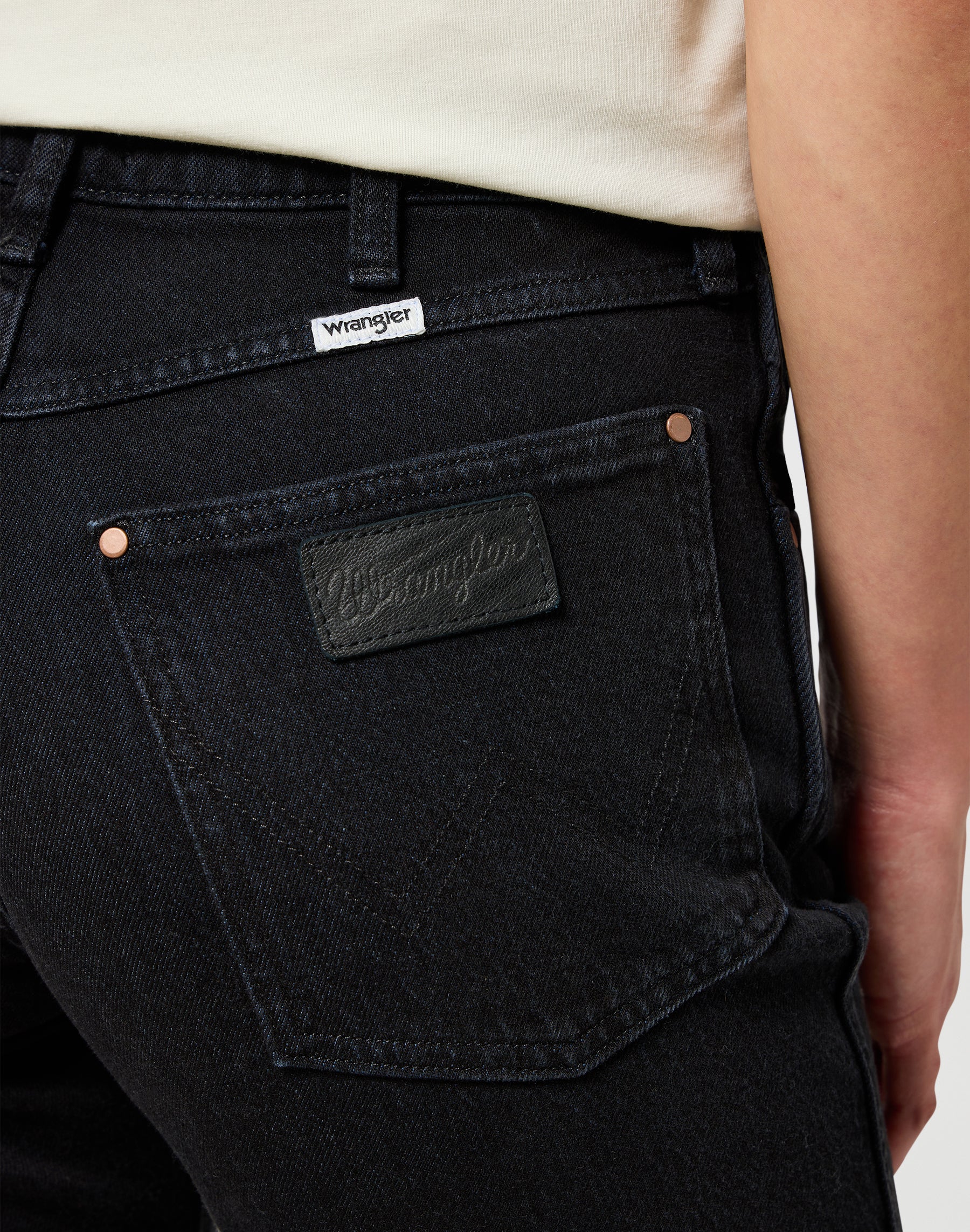 Tramonto in jeans neri Wrangler