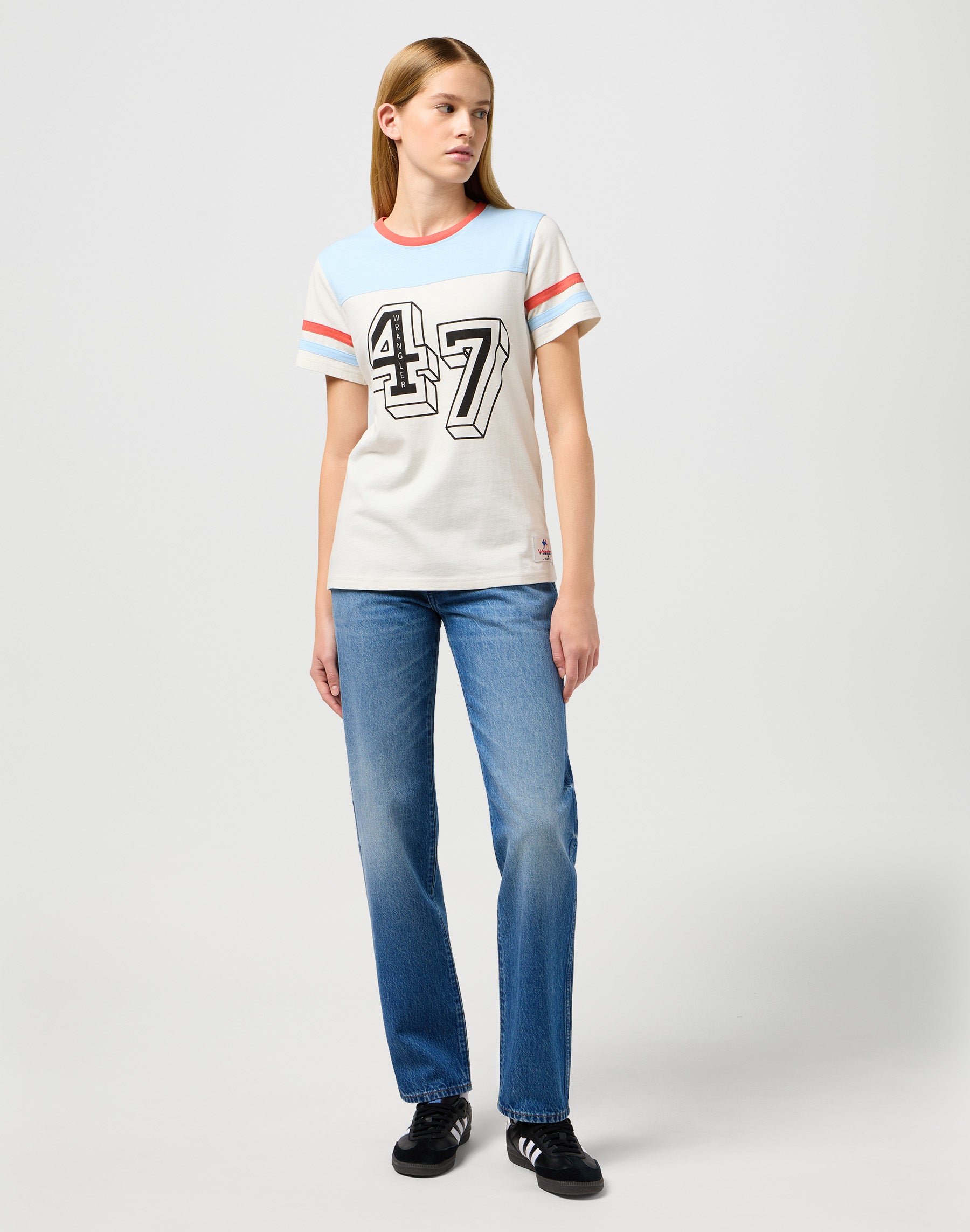 Sunset in Mid Stone Jeans Wrangler