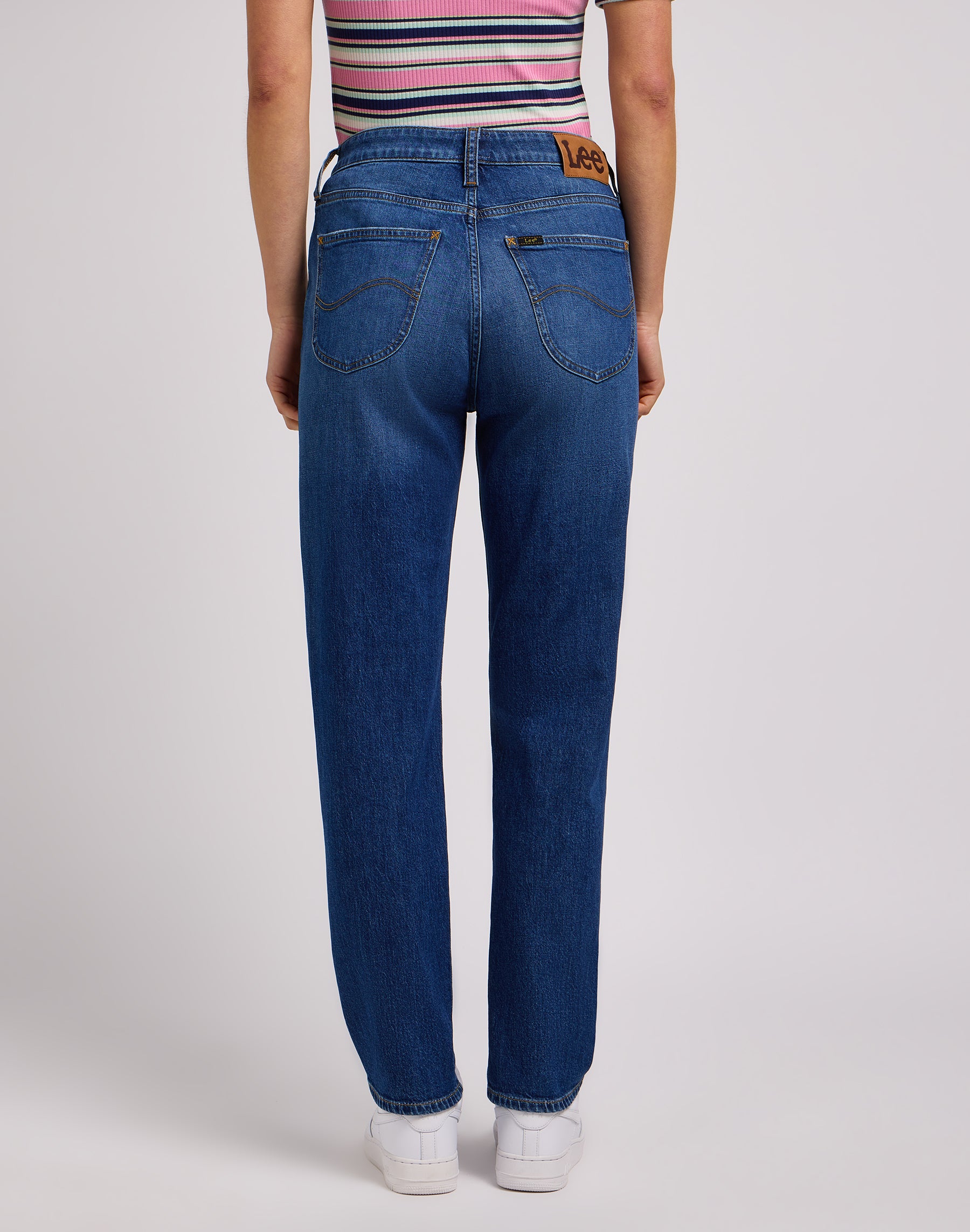 Carol in jeans Little Mix Up Lee