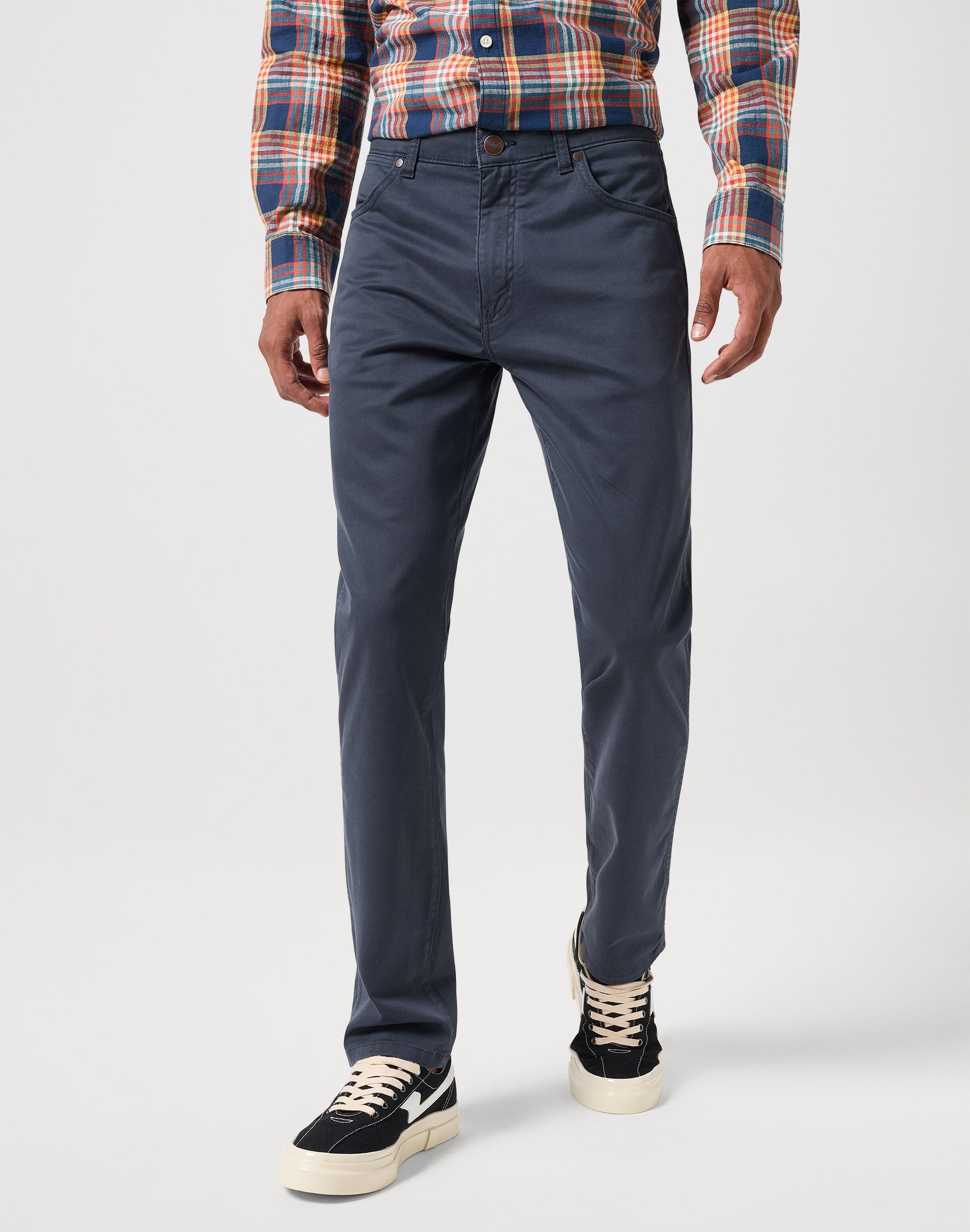 Larston in pantaloni navy scuro Wrangler