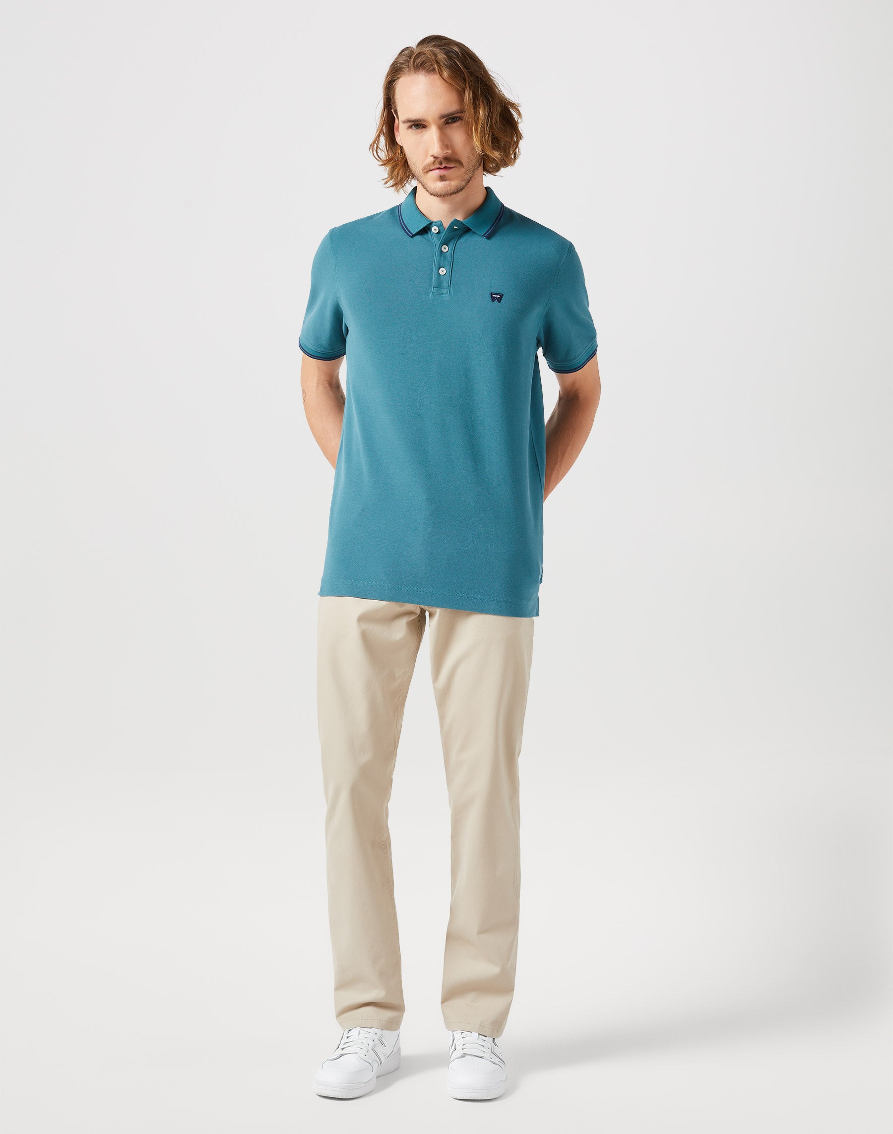 Greensboro Low Stretch in Plaza Taupe Pantaloni Wrangler