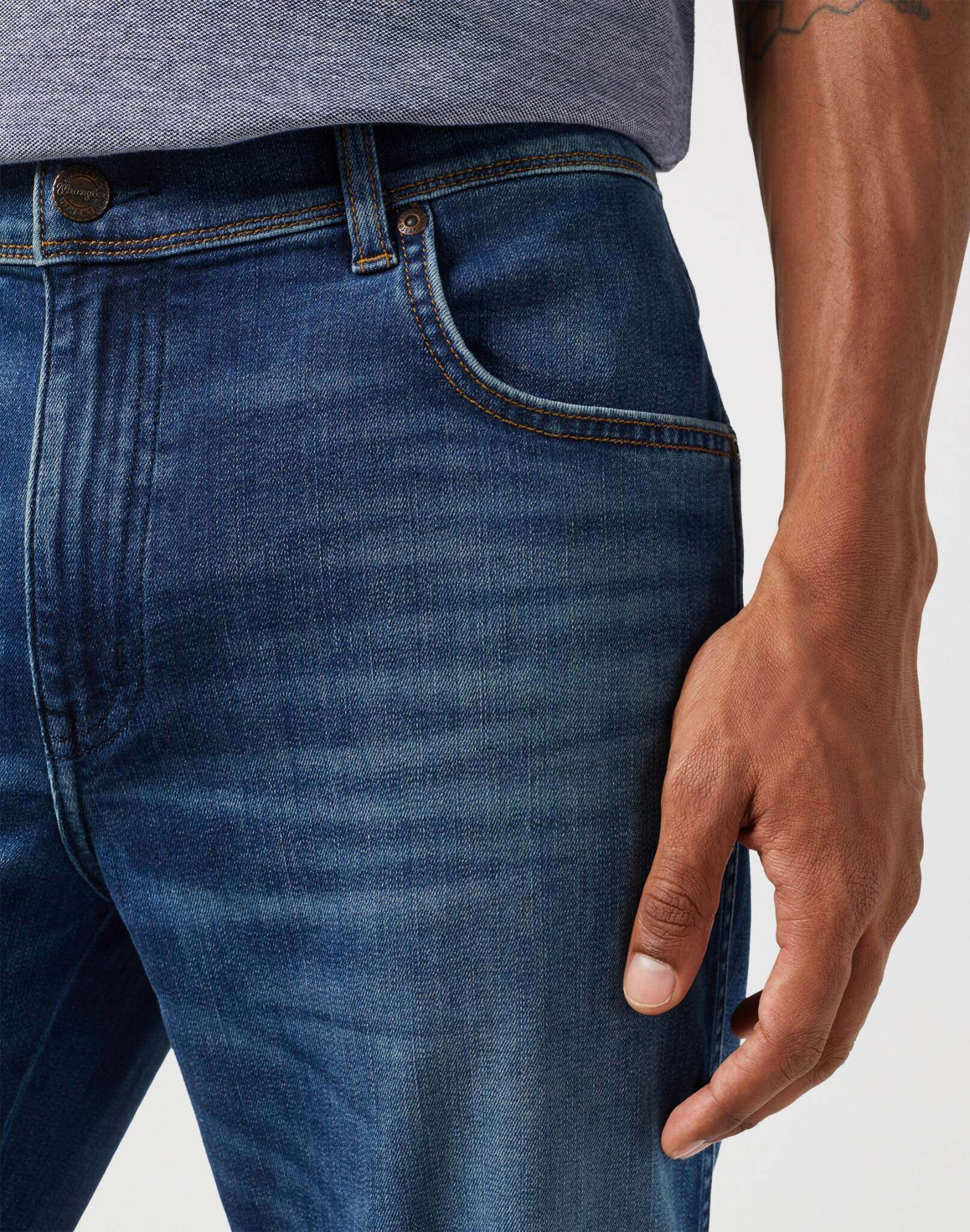 Jeans Texas Low Stretch in Hare Wrangler