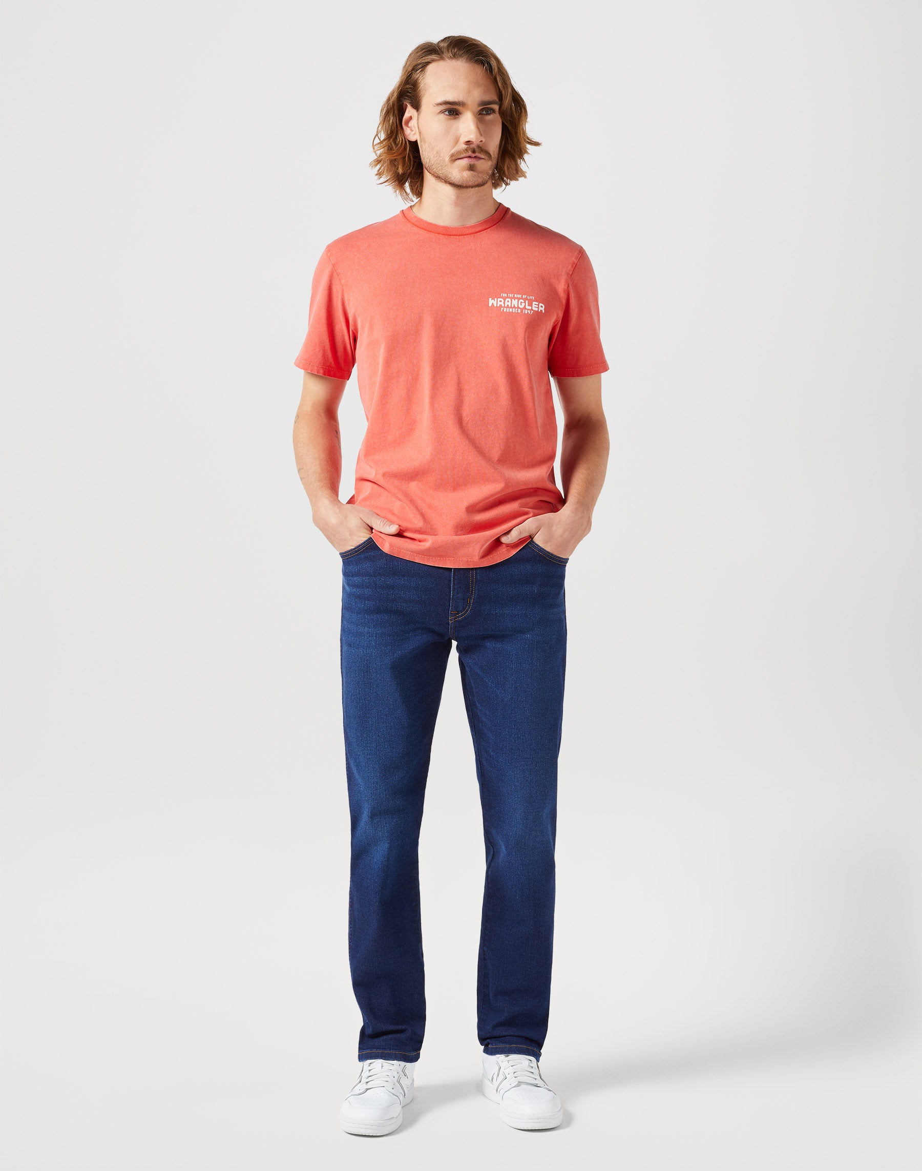 Jeans Texas Slim Low Stretch in Night Shade Wrangler