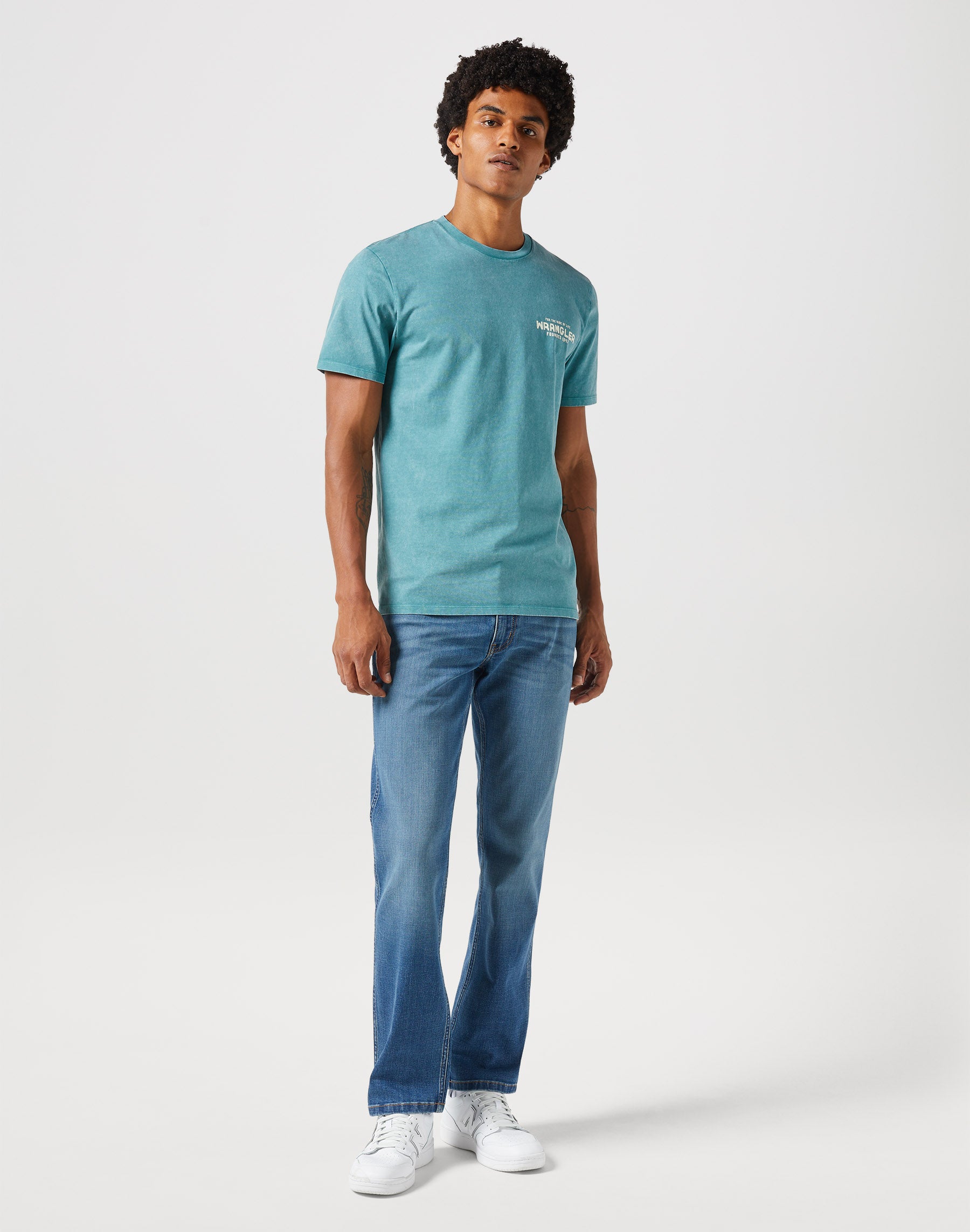 Vestibilità regolare in Boone Jeans Wrangler