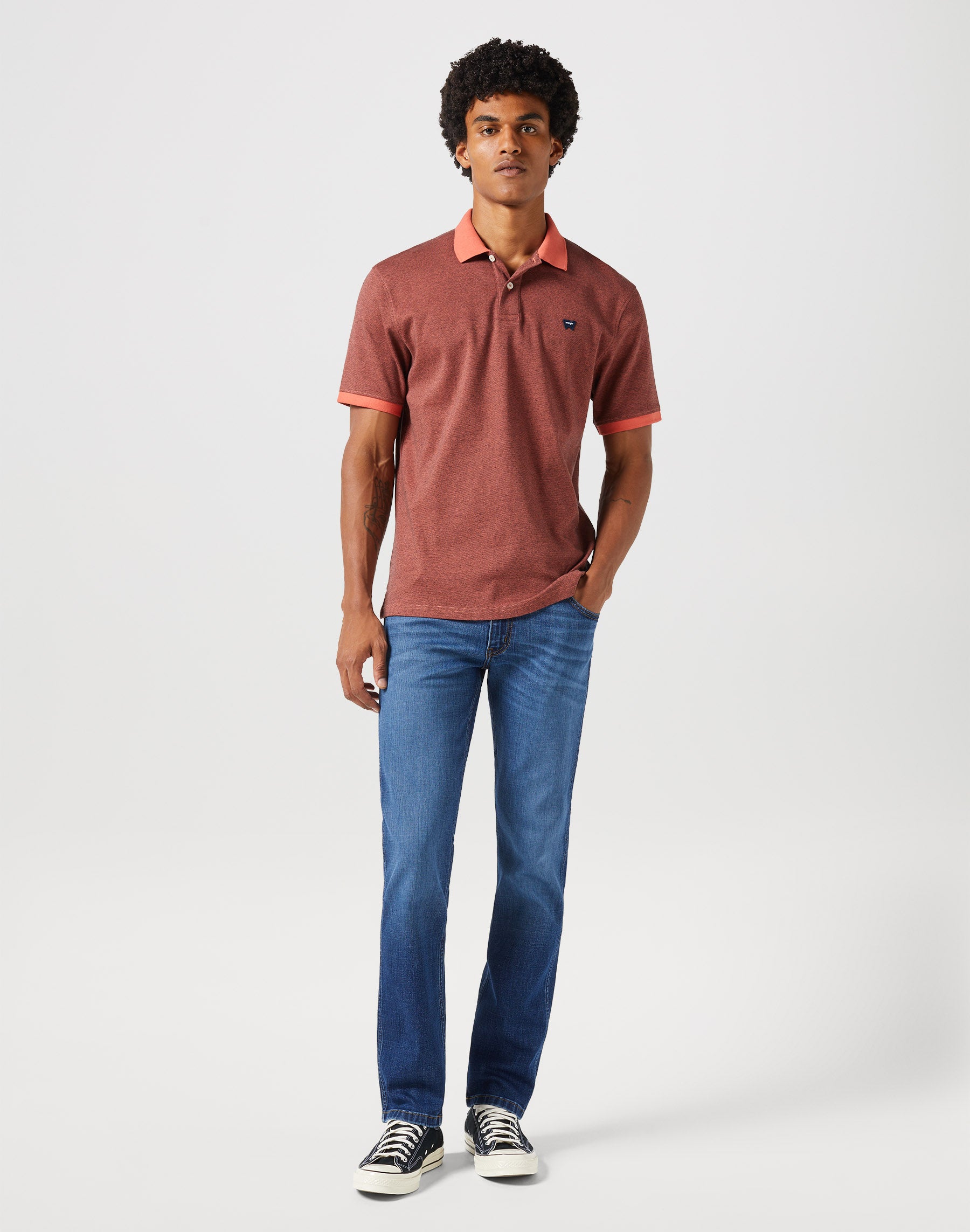 Jeans Wrangler dal taglio regolare in Balancing Act