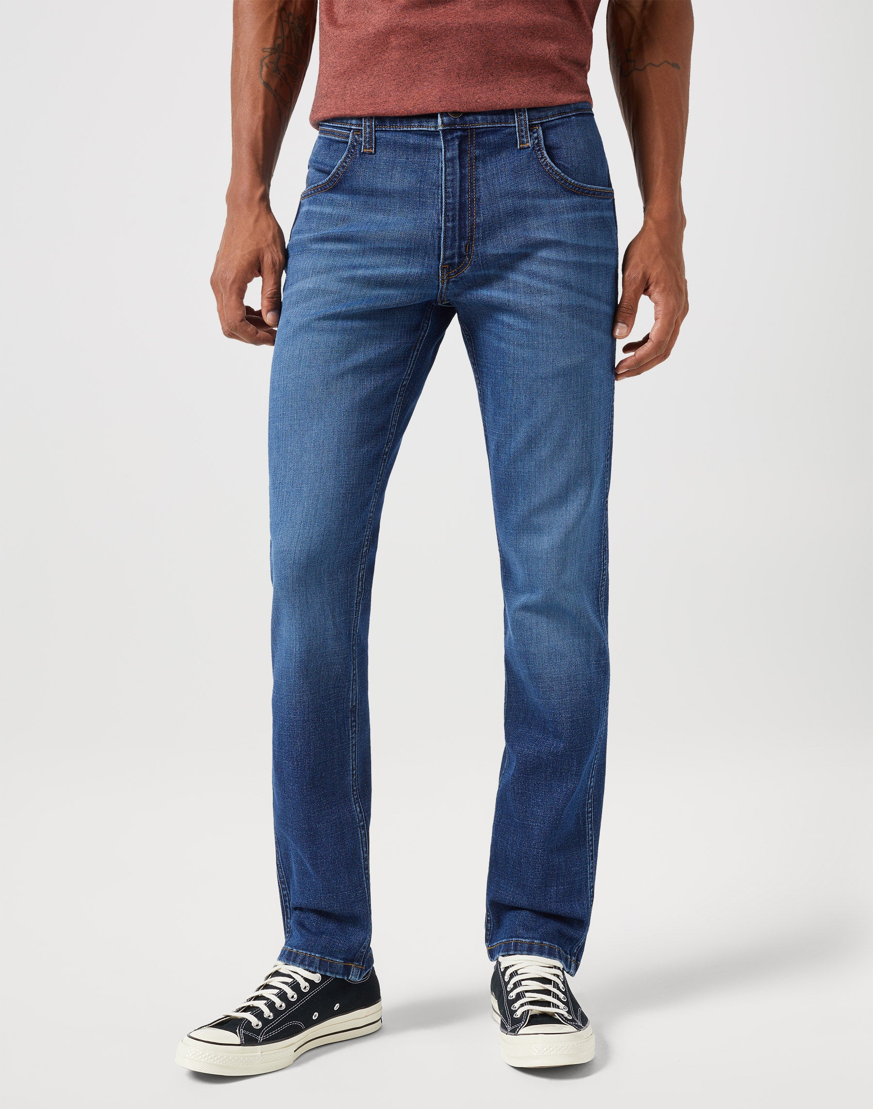 Jeans Wrangler dal taglio regolare in Balancing Act
