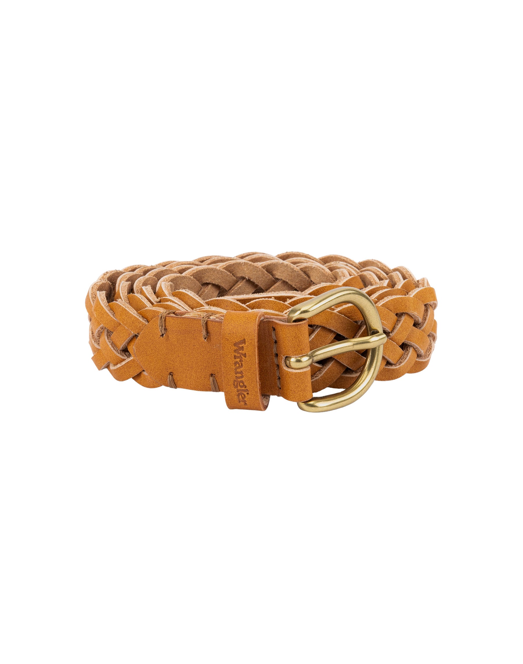 Cintura intrecciata in Cognac Cintura Wrangler