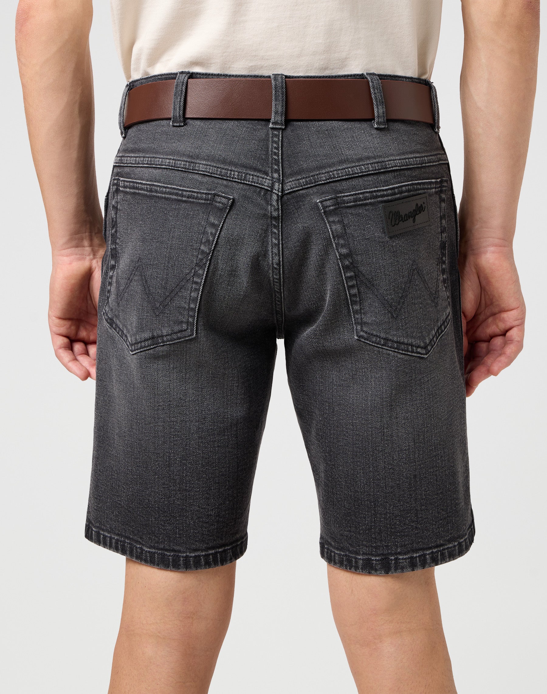 Cintura bifacciale in marrone Belt Wrangler