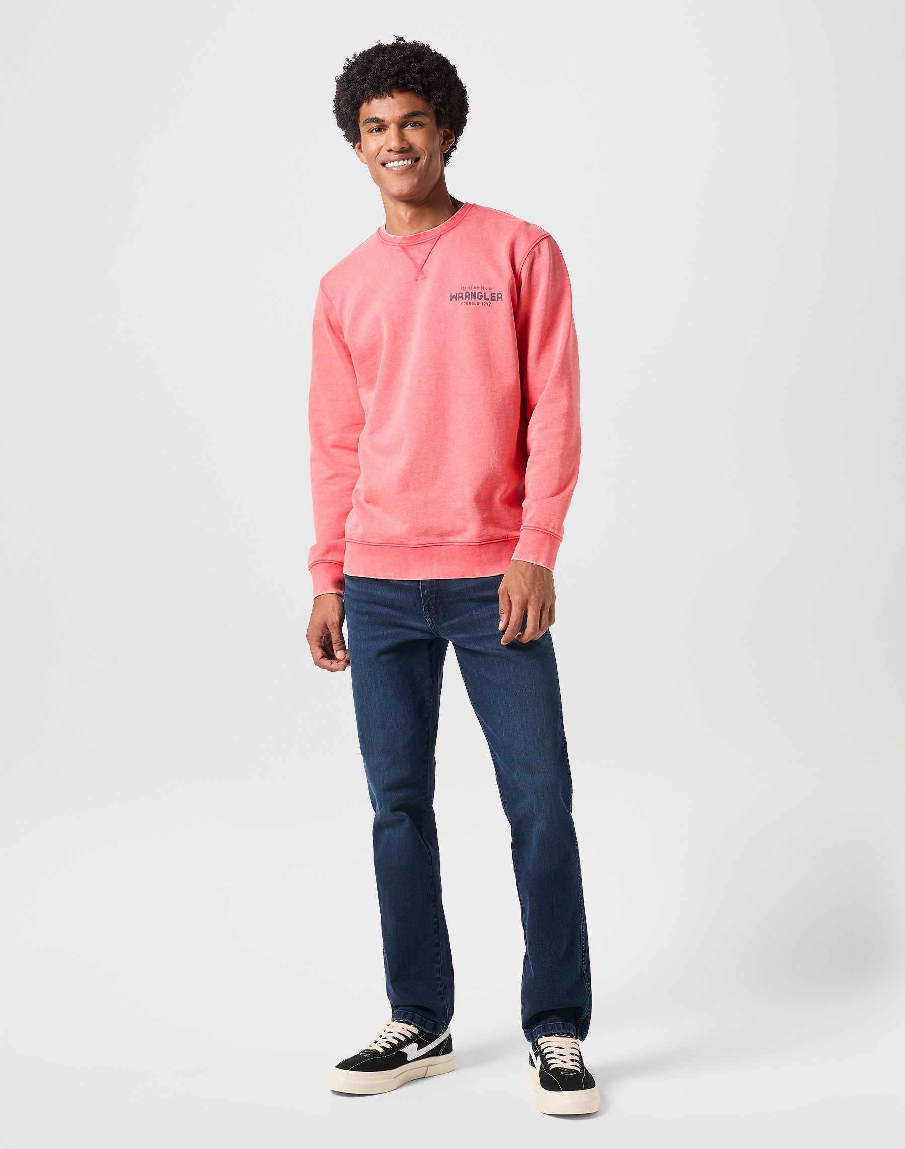 Jeans Texas Slim High Stretch in Wild Horse di Wrangler