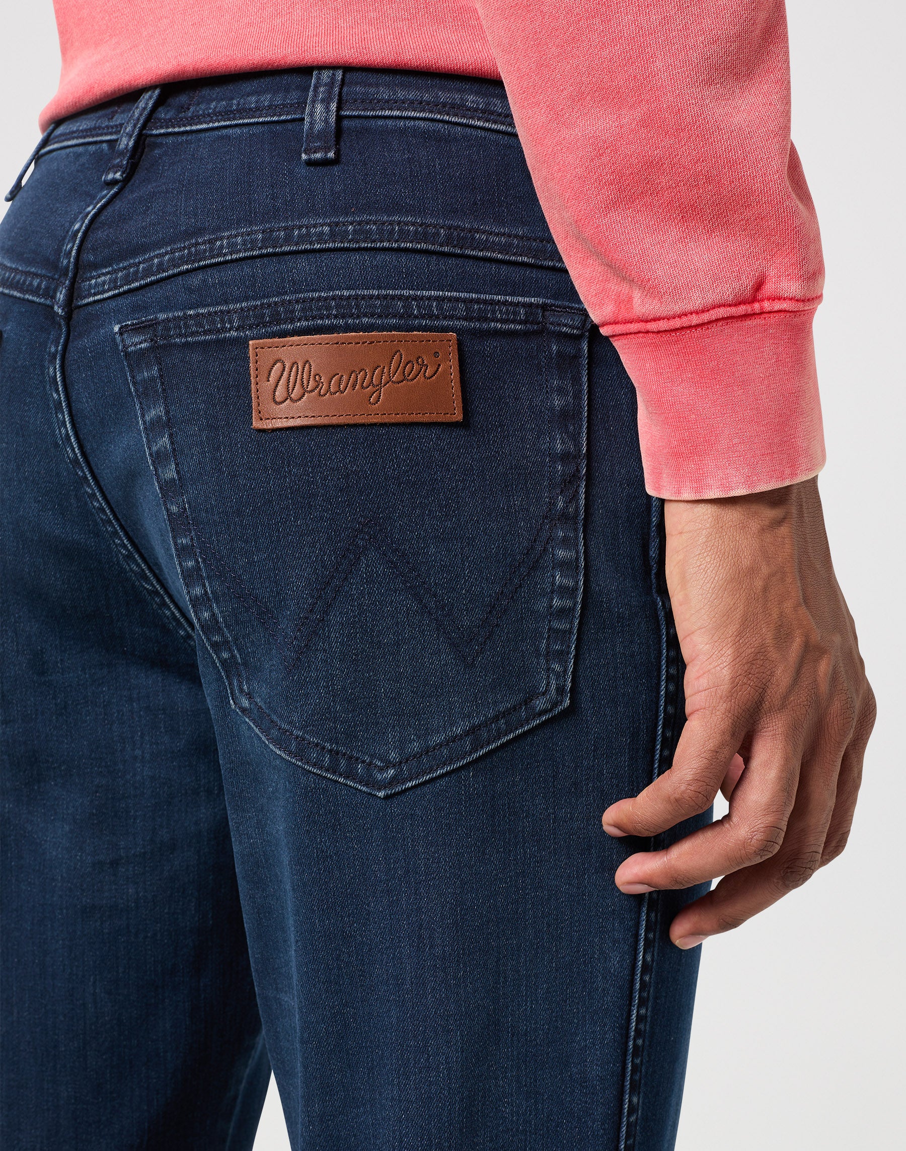Jeans Texas Slim High Stretch in Wild Horse di Wrangler