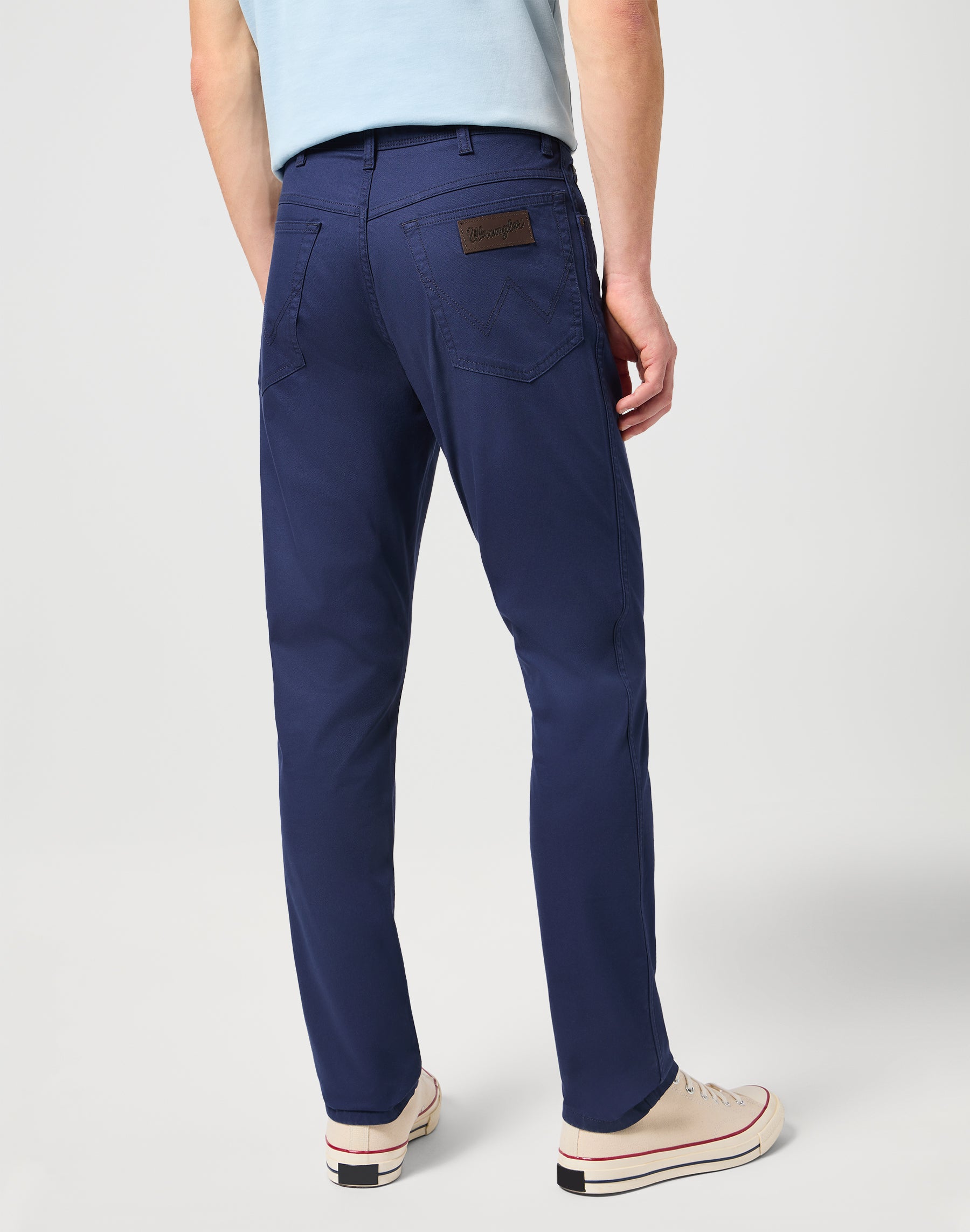 Pantaloni Texas Slim Low Stretch in Dark Navy Wrangler