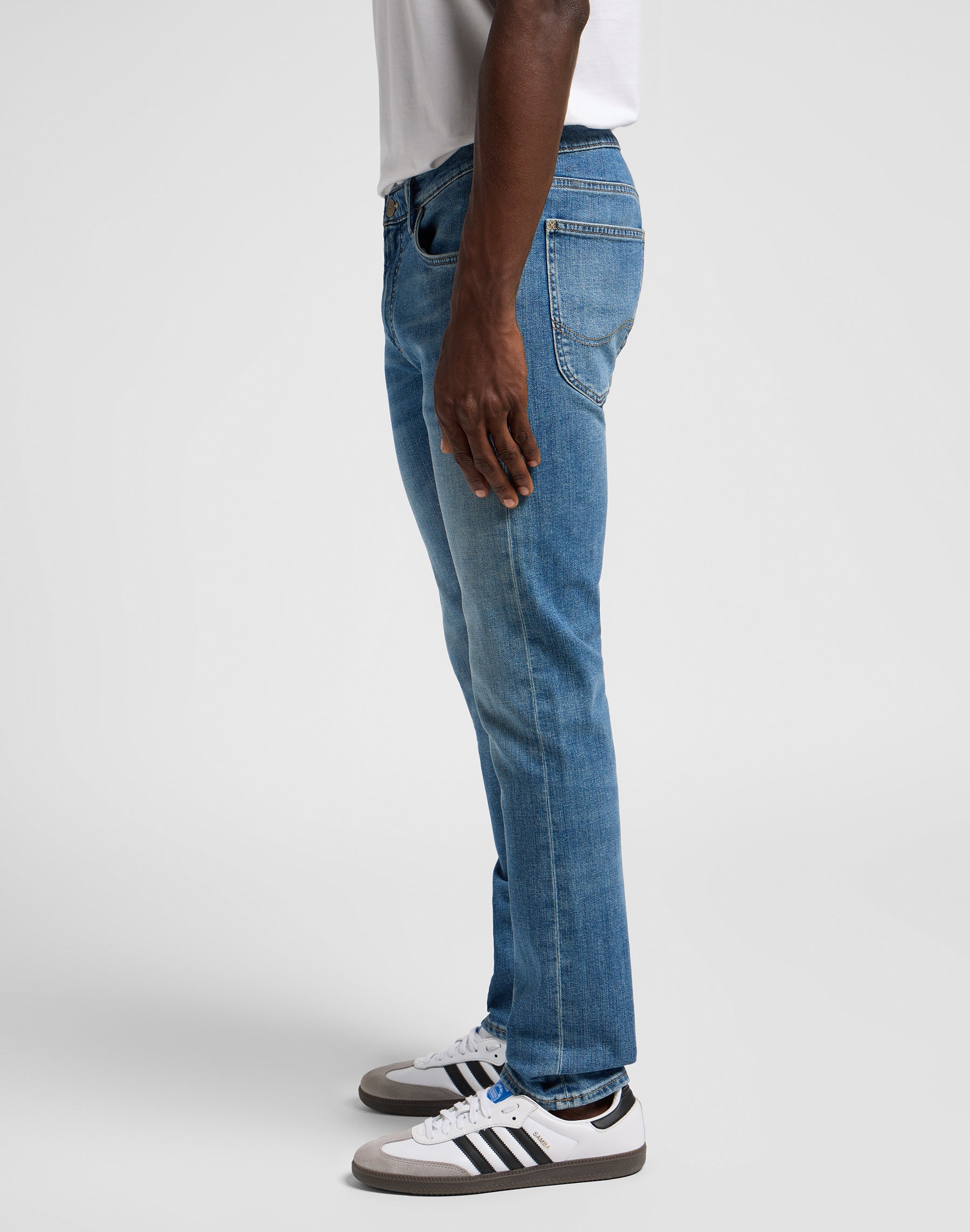 Luke in jeans Highland Lee