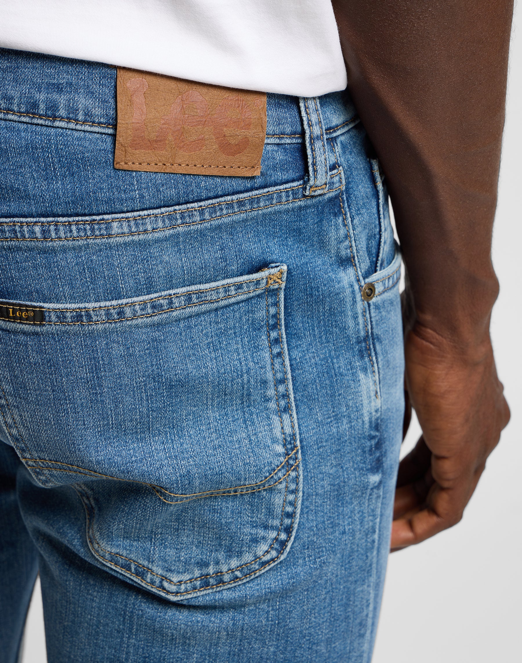 Luke in jeans Highland Lee