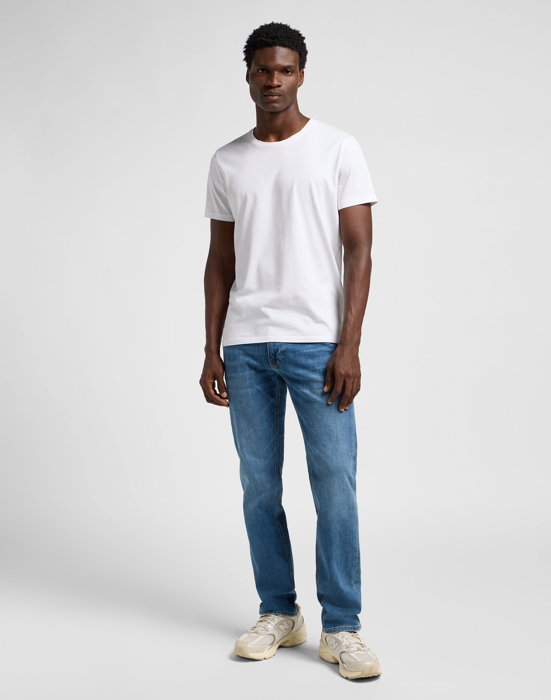 Daren Zip Fly in Jeans Highland Lee
