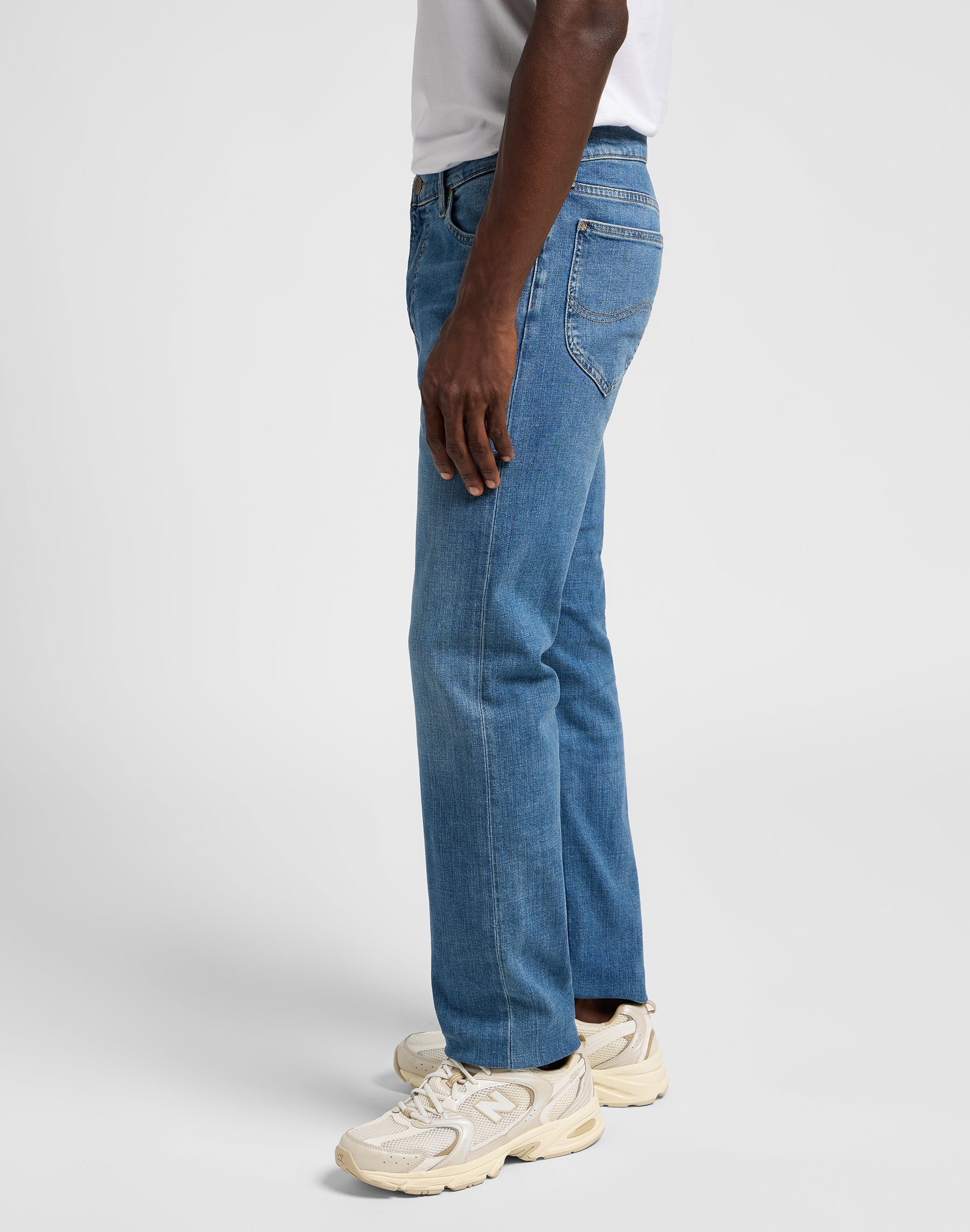 Daren Zip Fly in Jeans Highland Lee