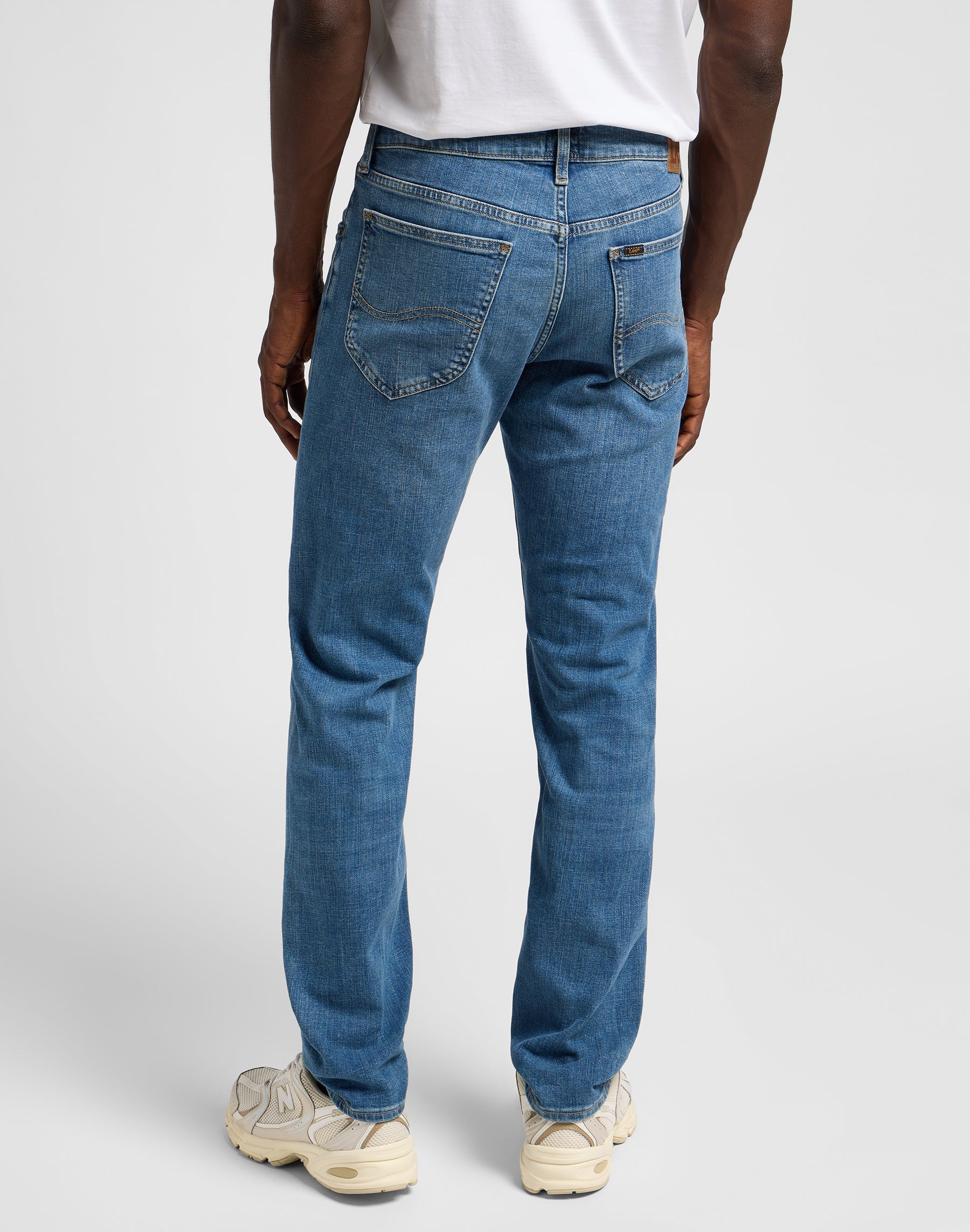 Daren Zip Fly in Jeans Highland Lee