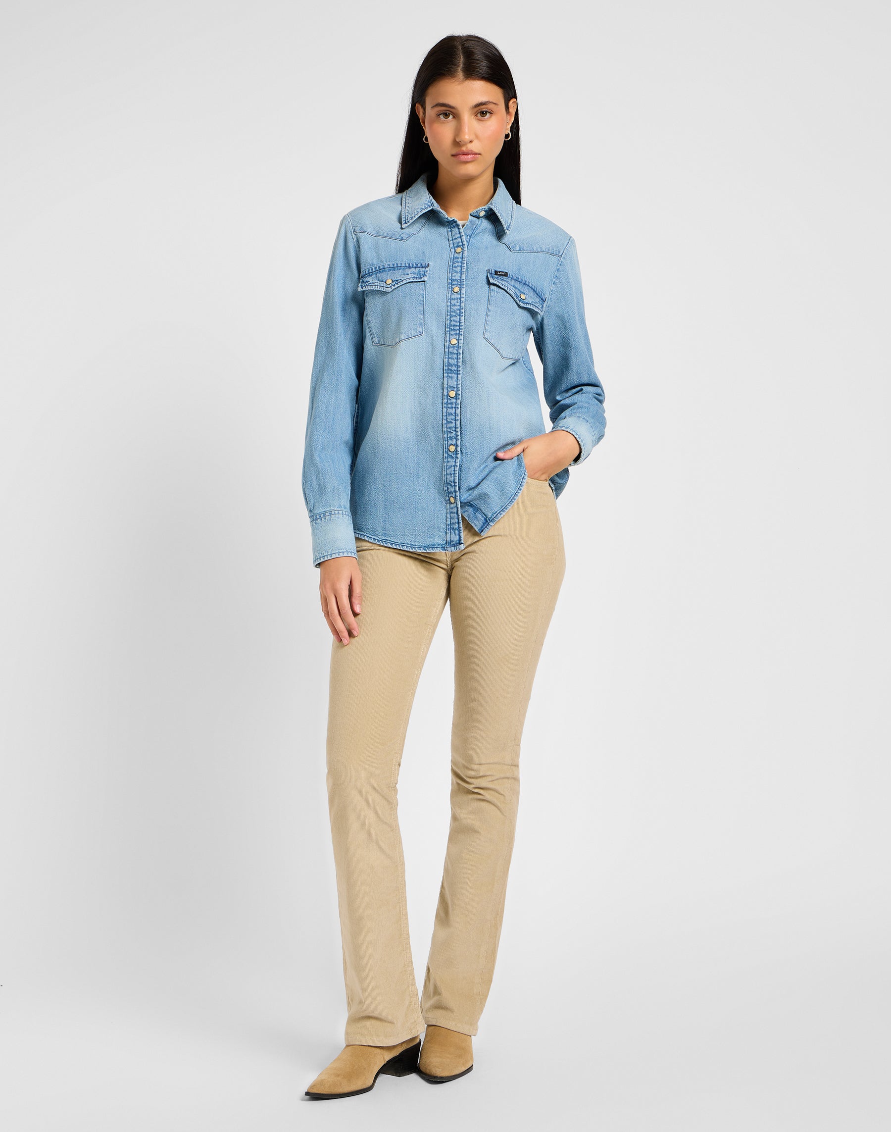 Stivale Breese in pantaloni beige Pioneer Lee