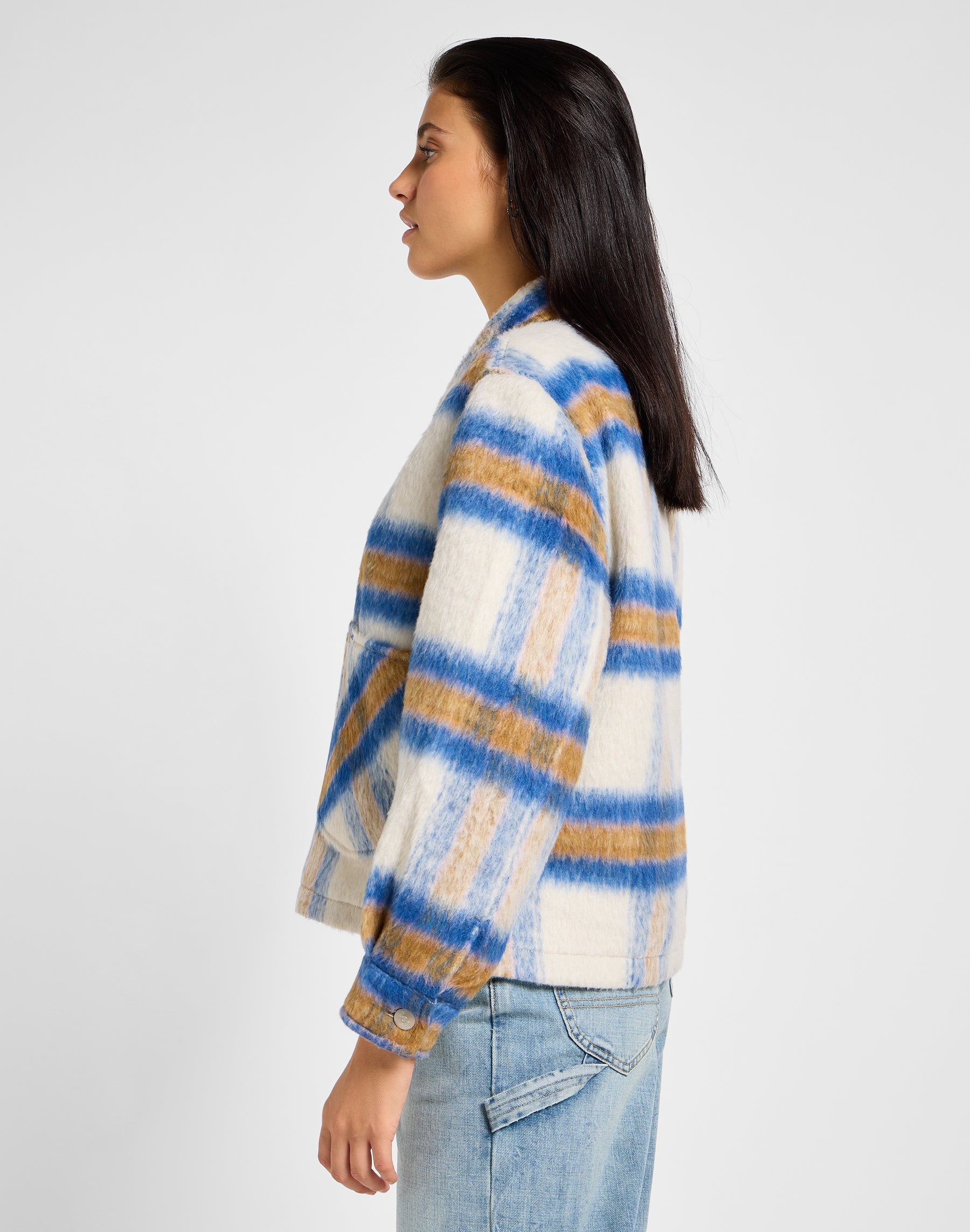 Giacca di lana con cappuccio in giacche di metà secolo Lee