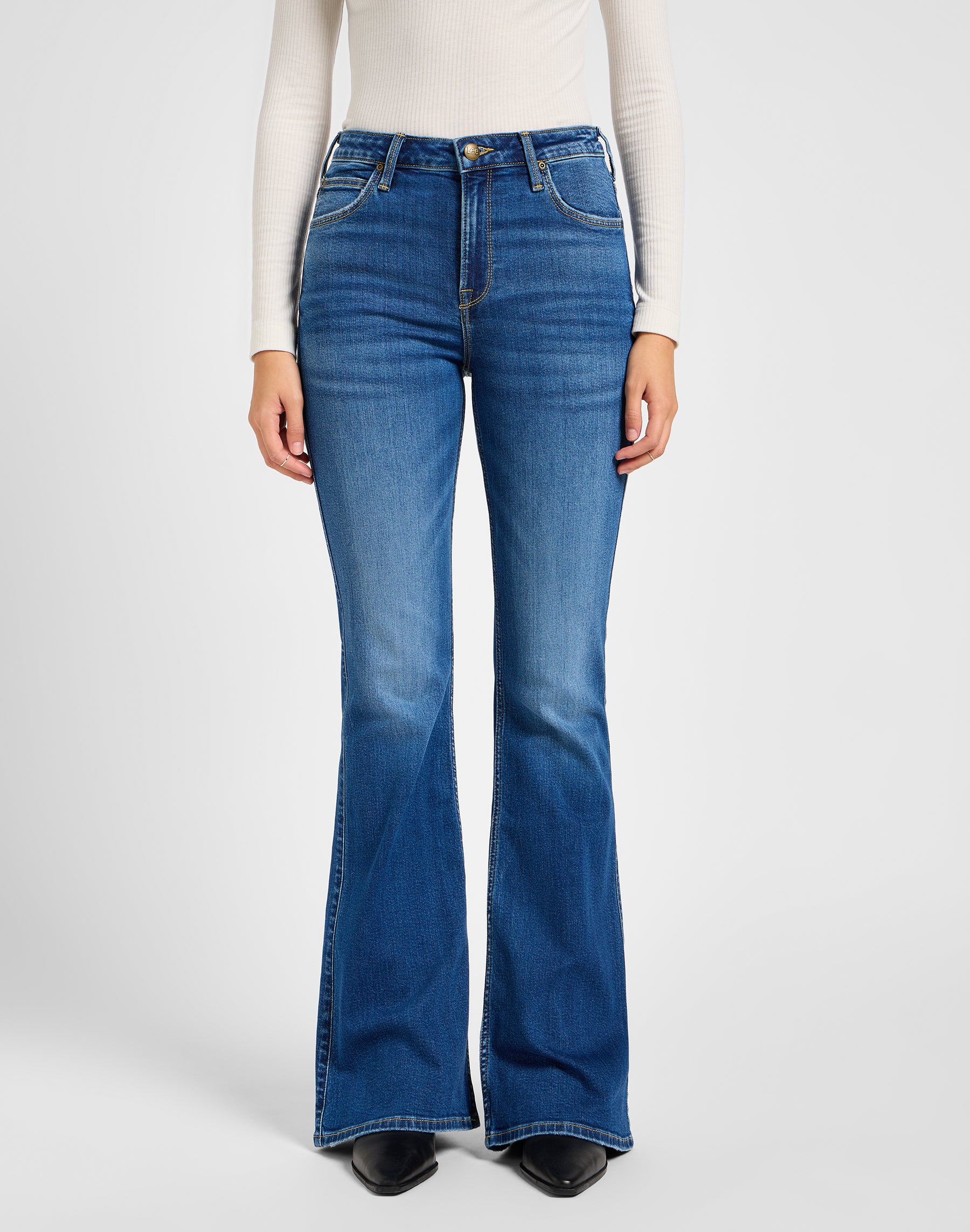Breese in jeans Mid Stop Lee