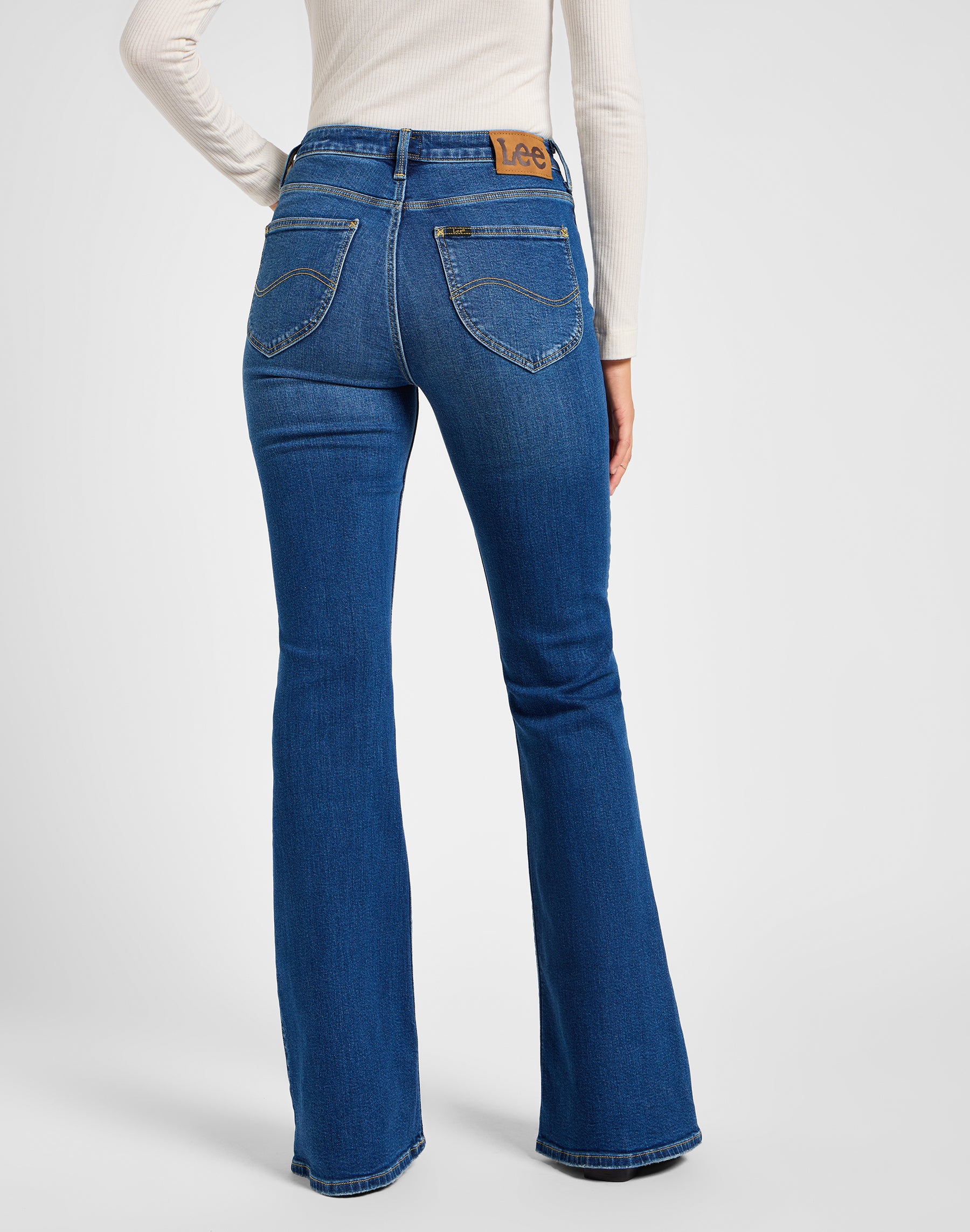 Breese in jeans Mid Stop Lee