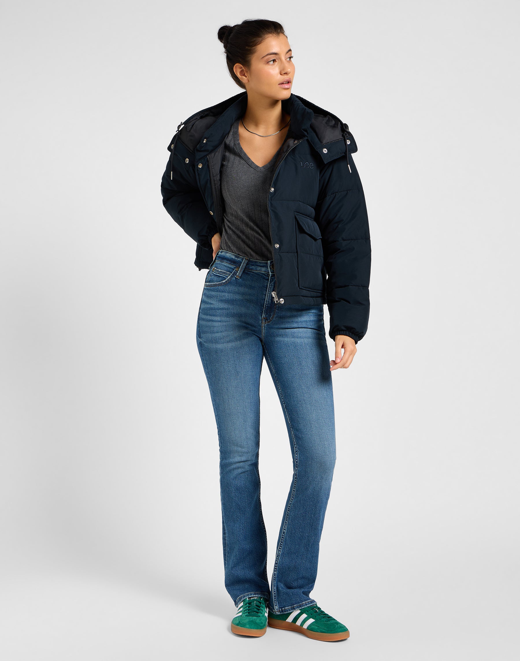 Stivale Breese in Jeans Blu Valiant Lee