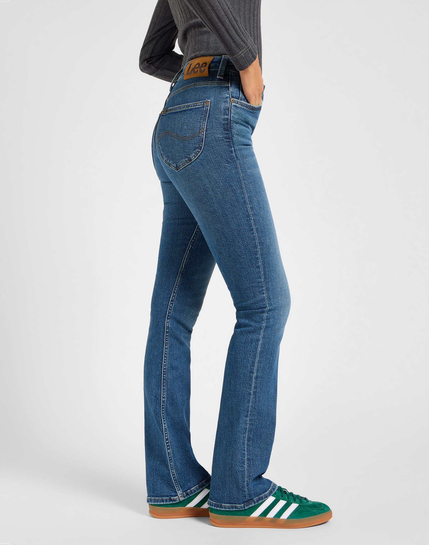 Stivale Breese in Jeans Blu Valiant Lee