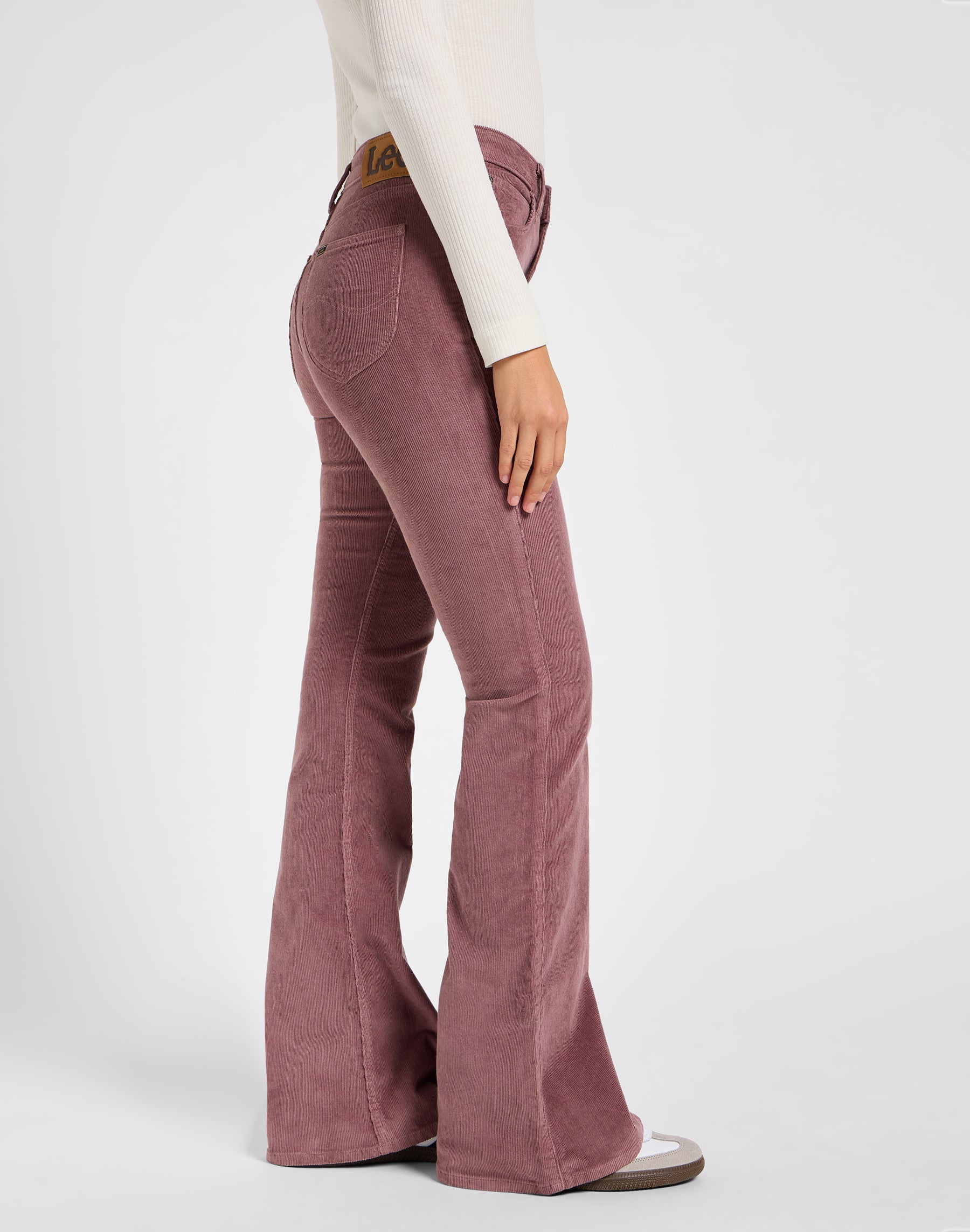 Breese in pantaloni color malva da sogno Lee