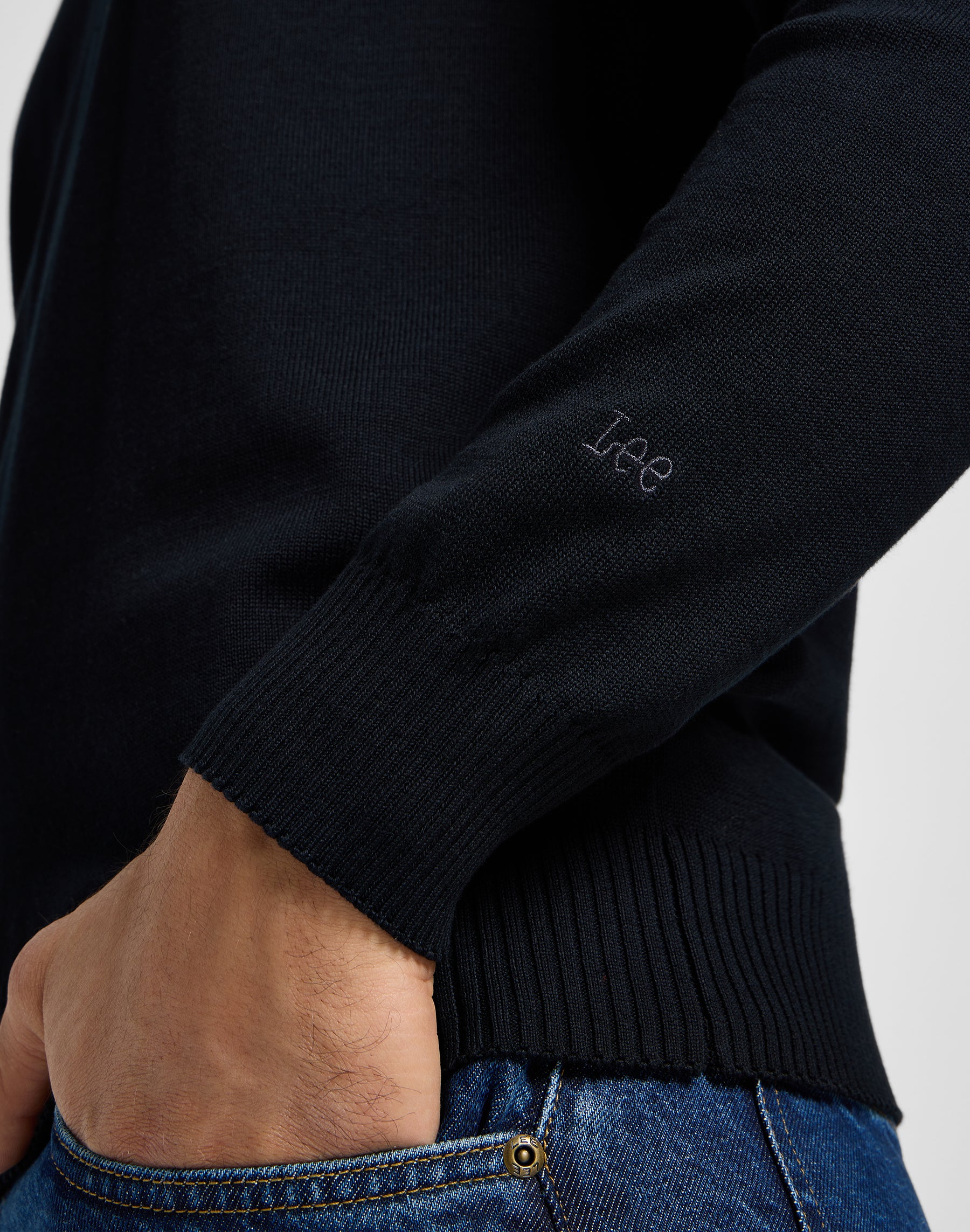 Maglione raglan Clean in felpe nere Lee