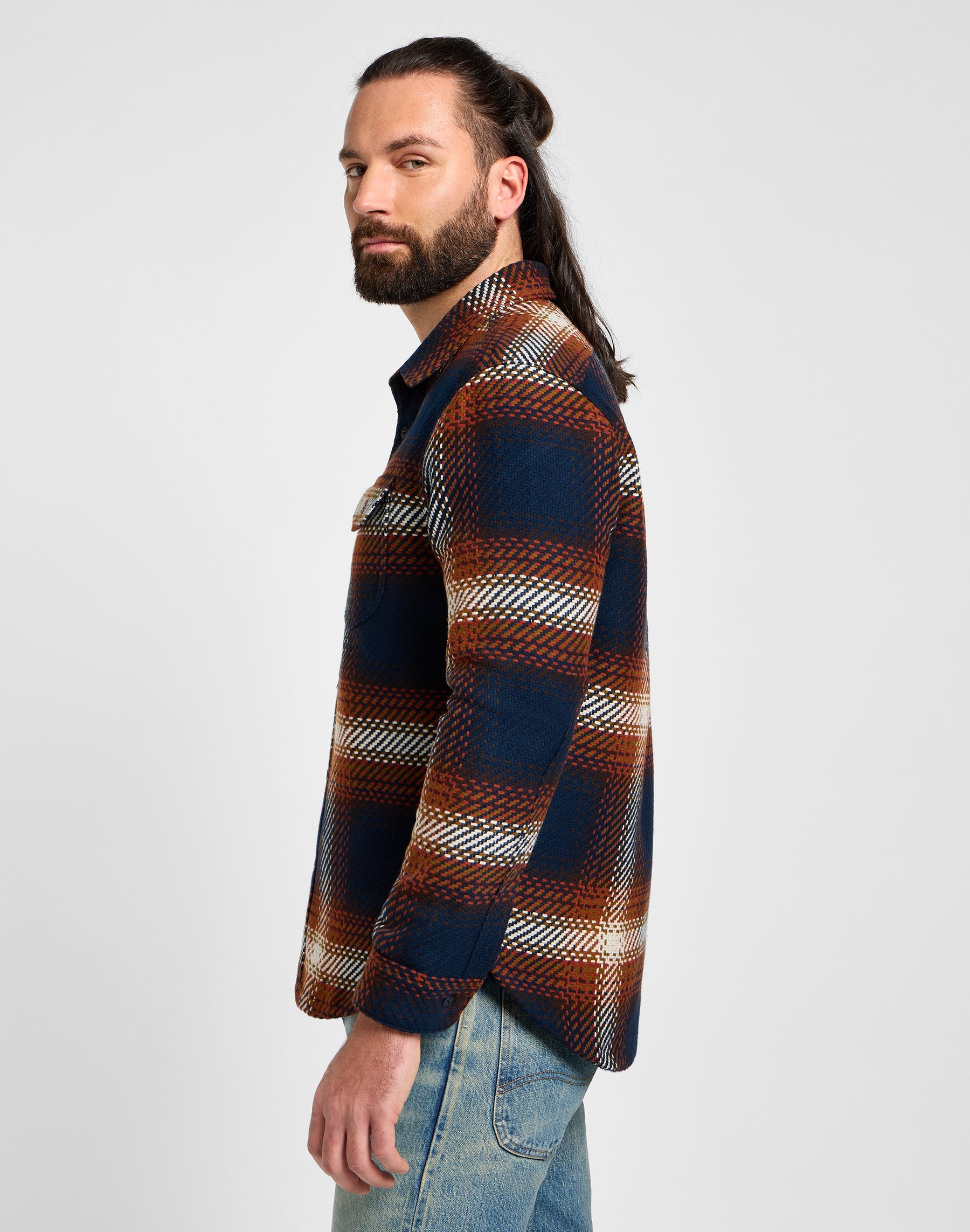 101 Camicia da operaio in camicie blu Lee