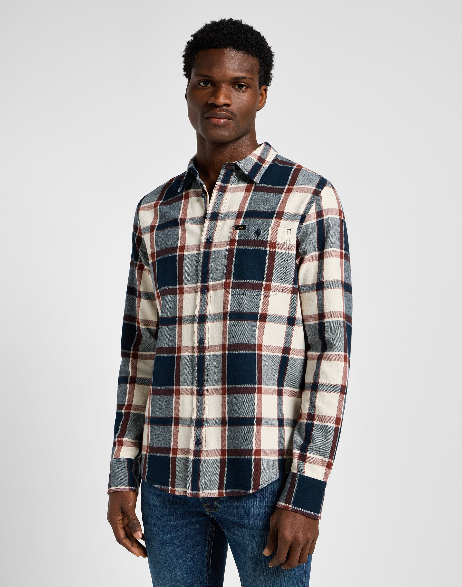 Camicia Leesure in Camicie blu Lee