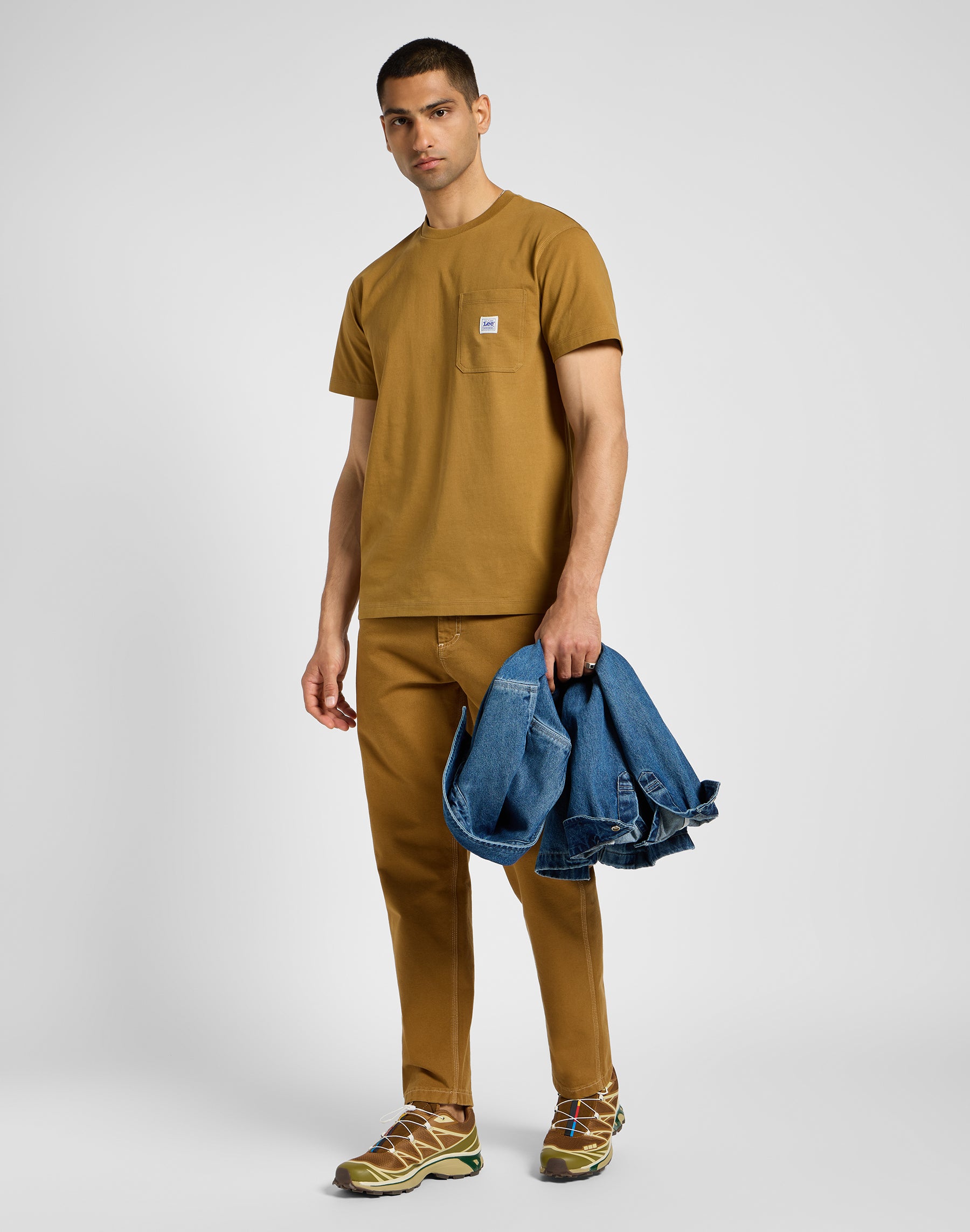 Carpentiere in pantaloni allo zenzero glassati Lee