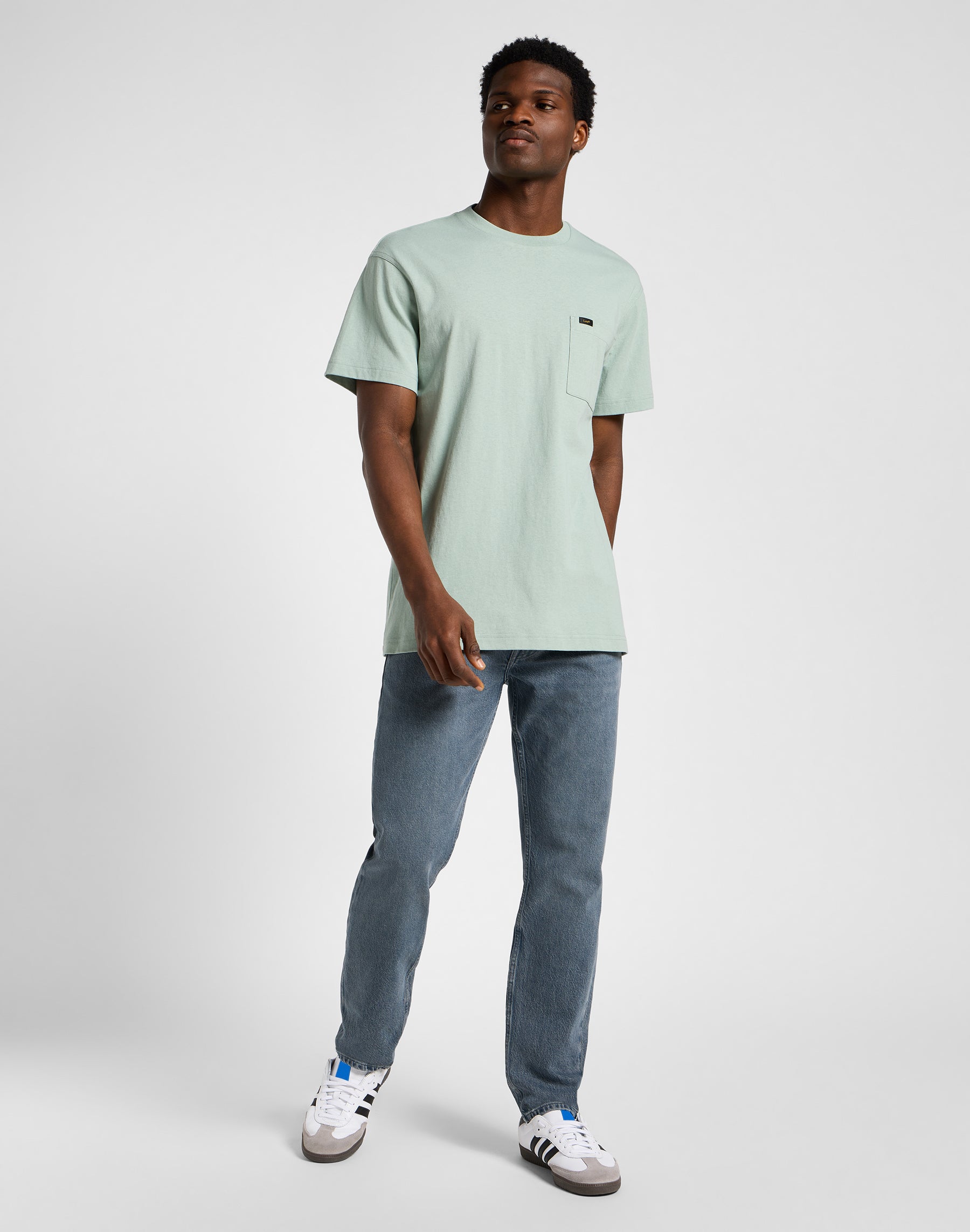 Rider in jeans grigio naturale Lee