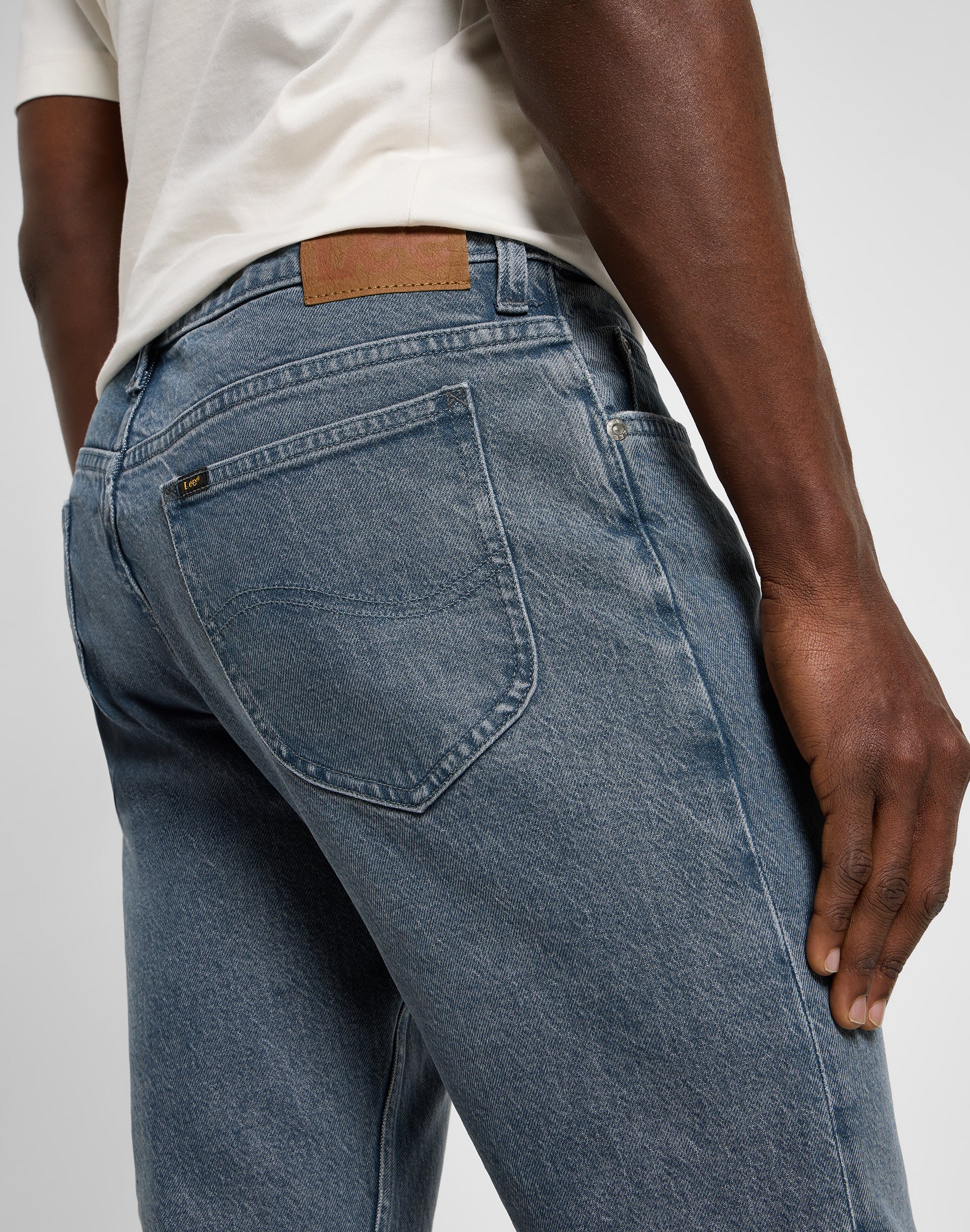 Rider in jeans grigio naturale Lee