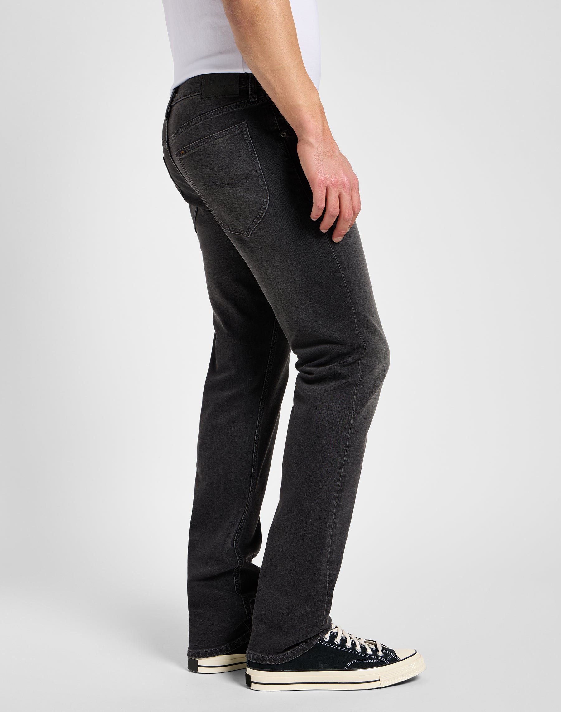 Jeans Daren Zip Fly in cemento Lee