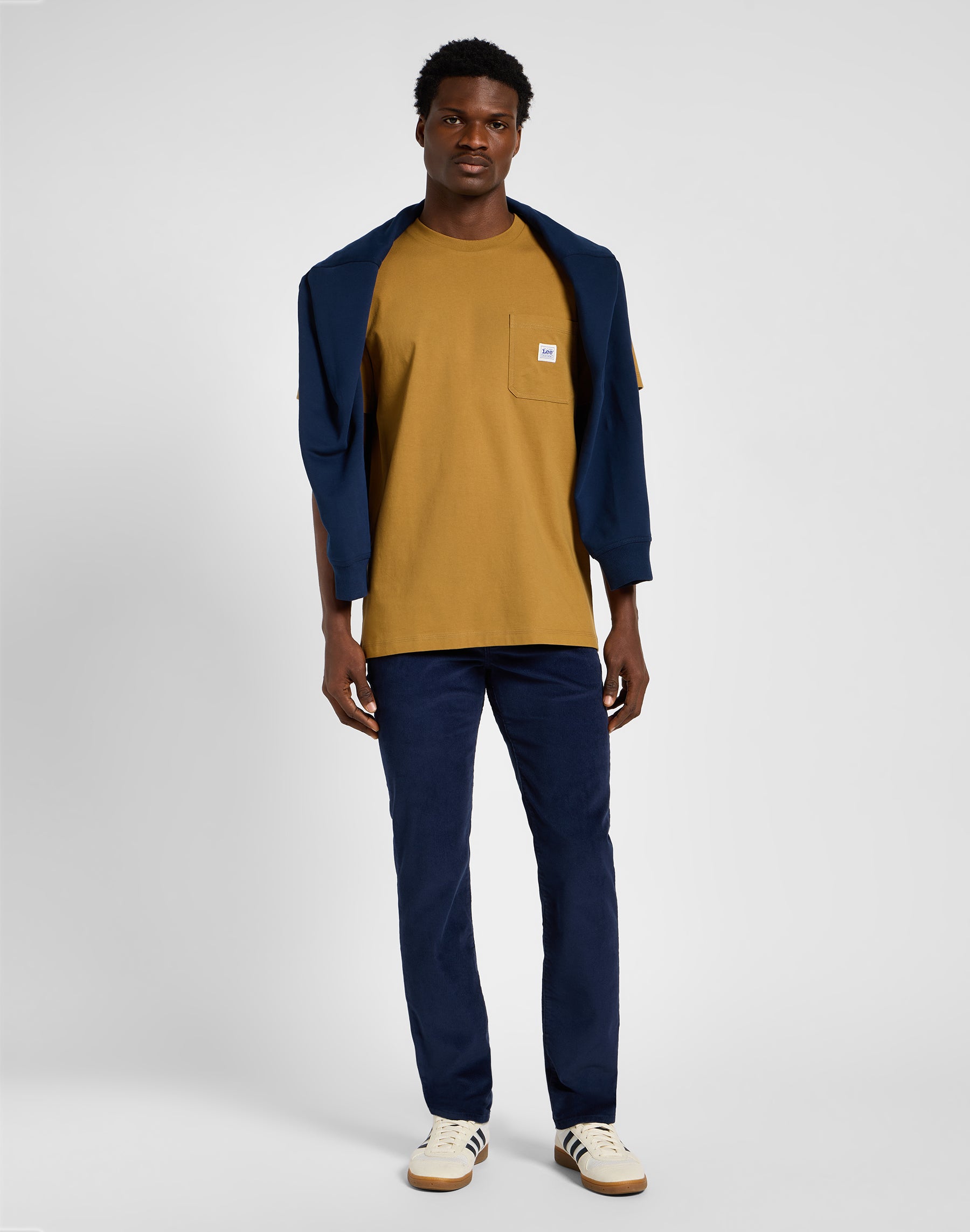 Pantaloni slim fit MVP in indaco Mood Lee