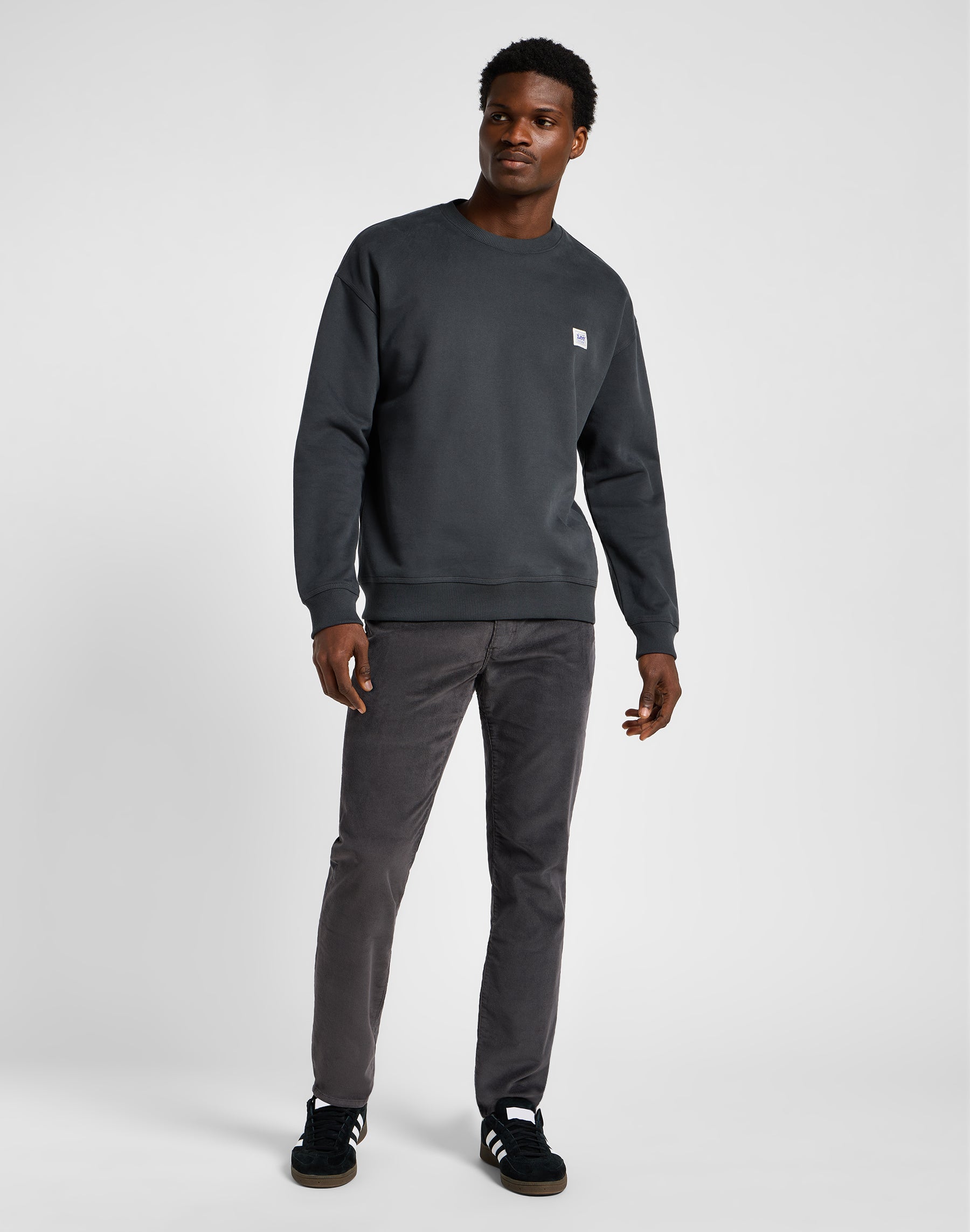 Pantaloni slim fit MVP in grigio statico Lee