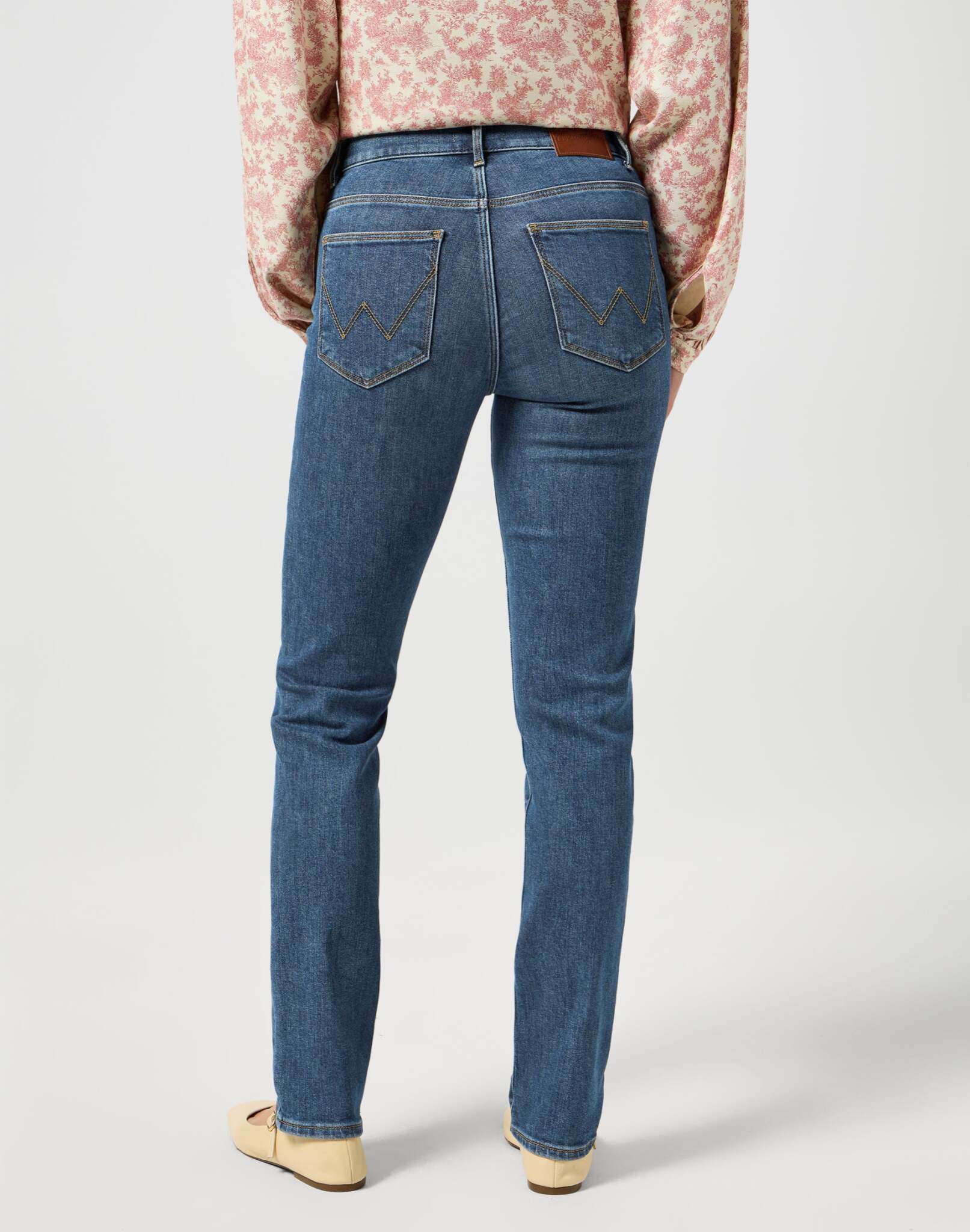 Jeans slim in denim fumé Wrangler