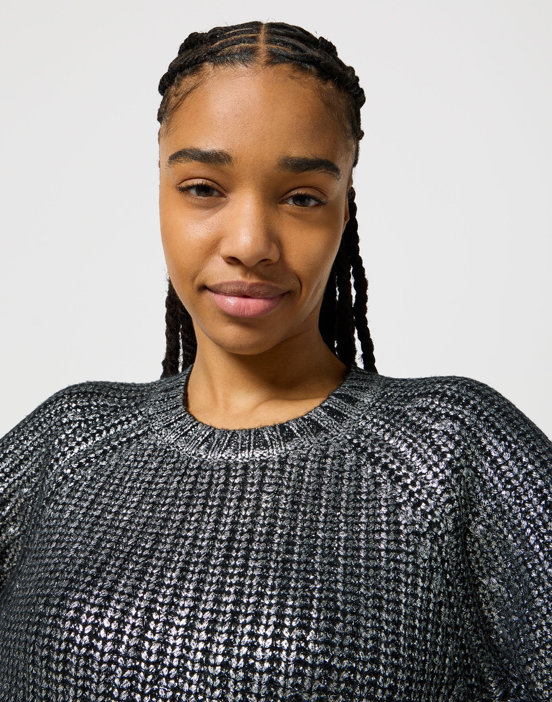 Maglione smerigliato in argento Felpe Wrangler