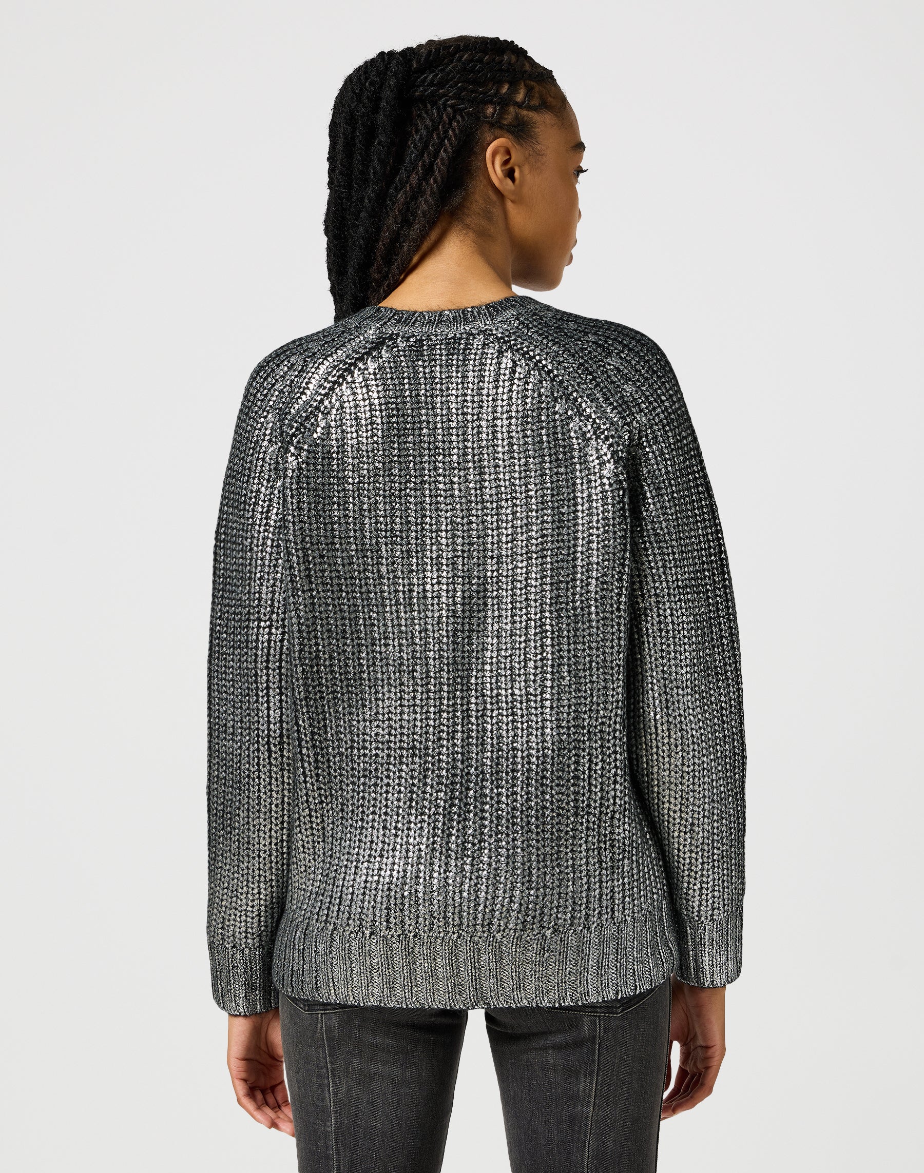 Maglione smerigliato in argento Felpe Wrangler