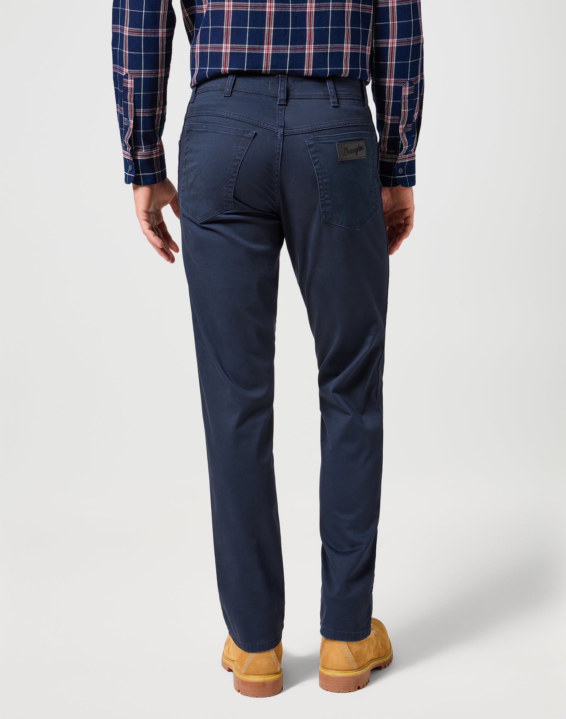 Pantaloni Texas in Dark Navy Wrangler