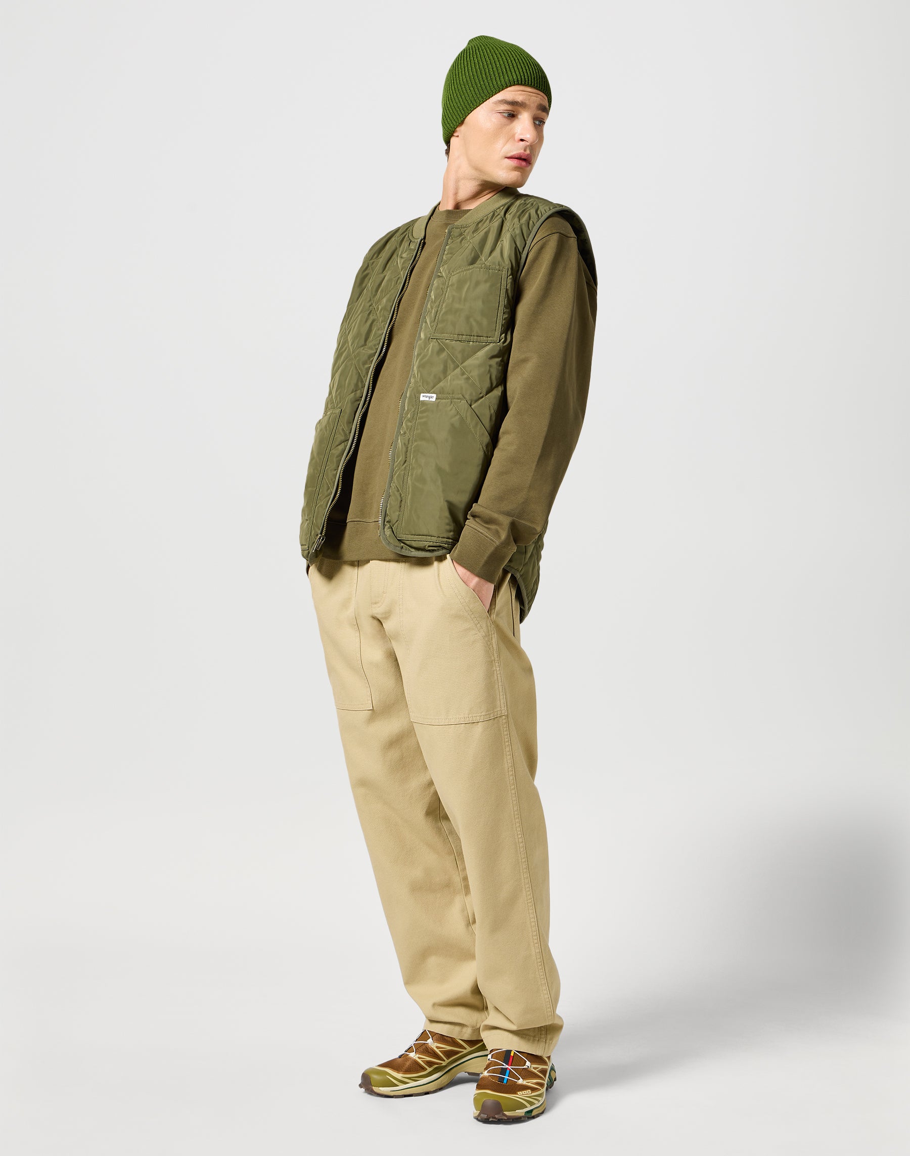 Berretto Easy in verde Wrangler