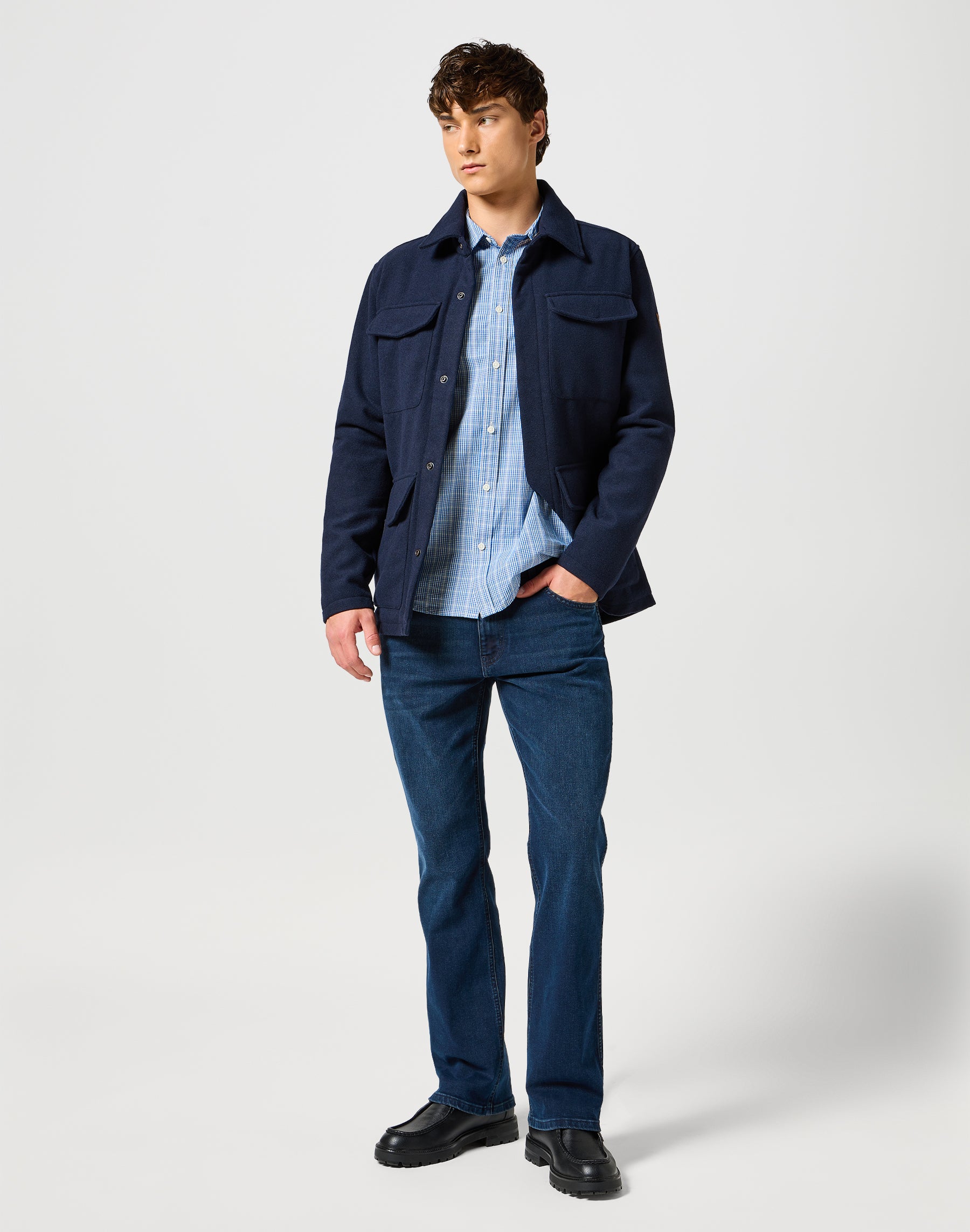 Giacca Transitional in Marina Scuro Giacche Wrangler