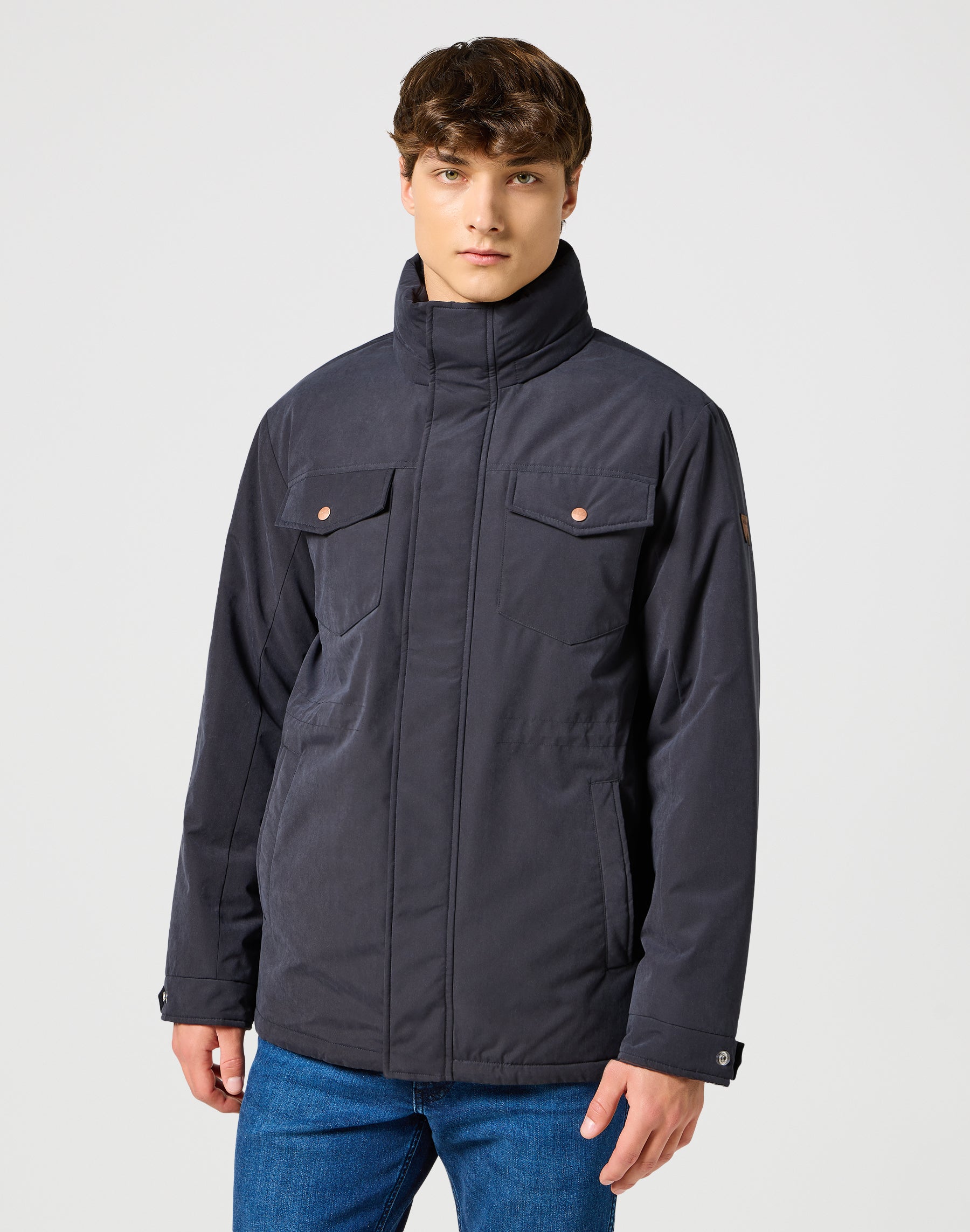 Giacca invernale in nero Giacche Wrangler