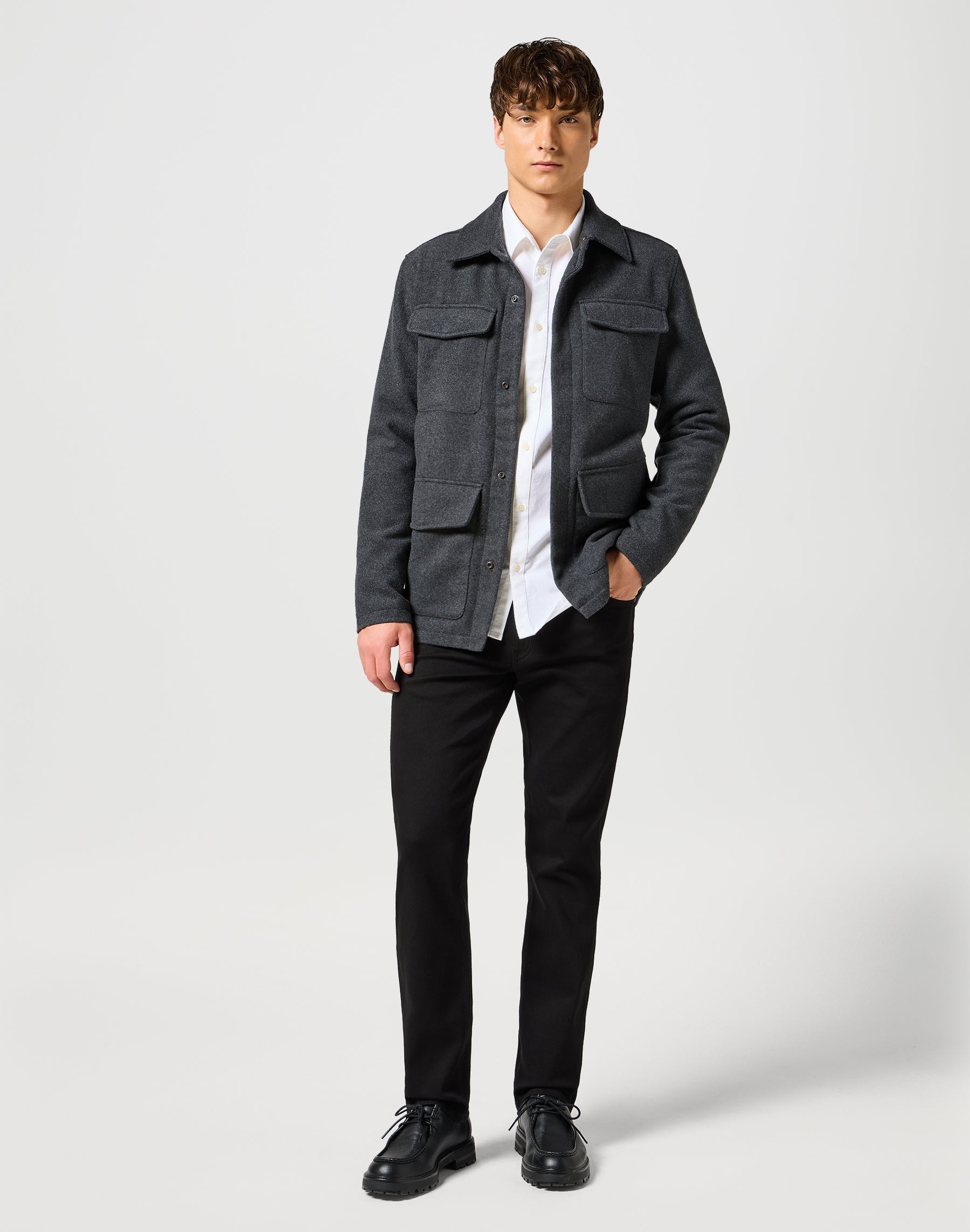 Greensboro in Jeans Wrangler a inchiostro profondo
