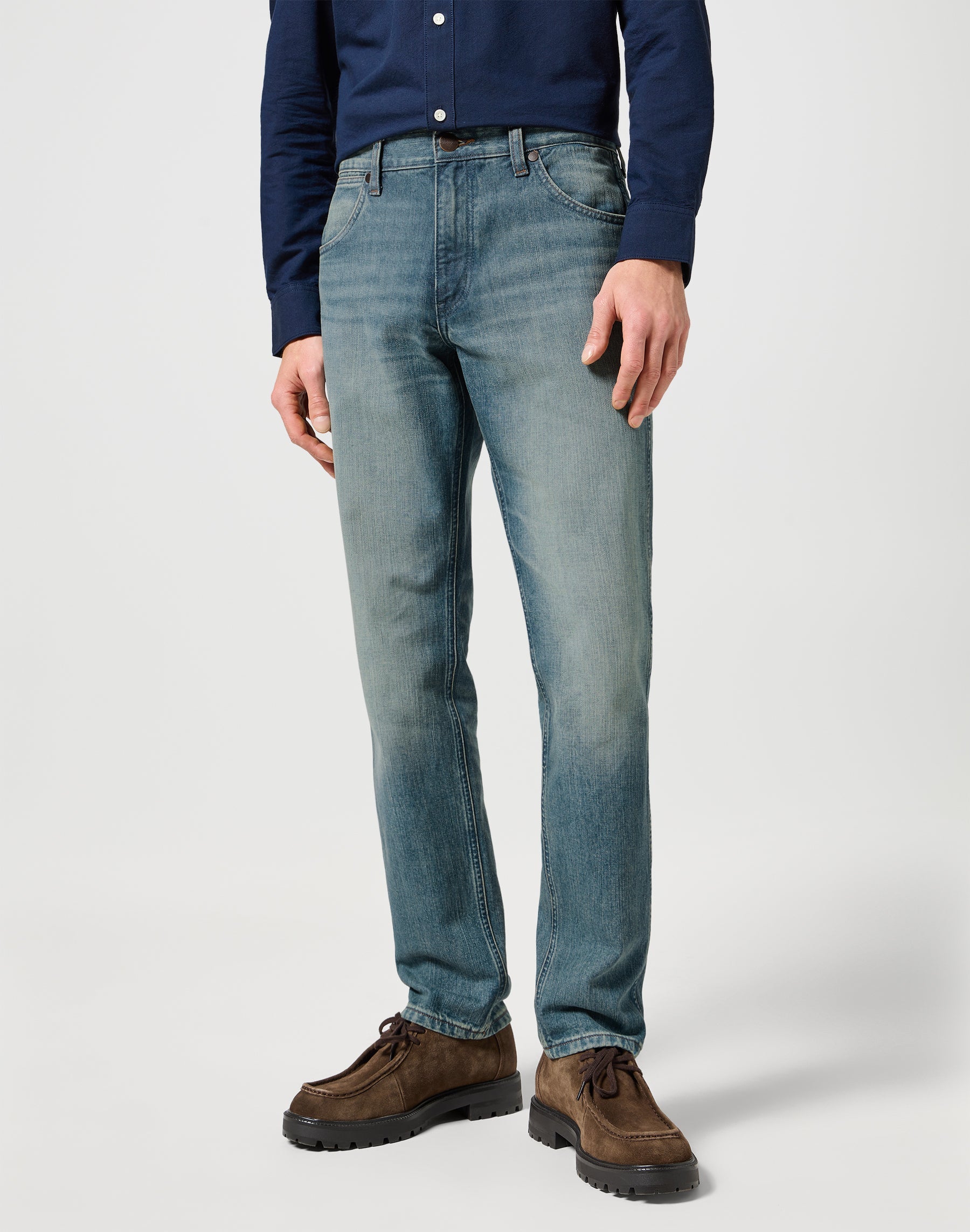 Greensboro in jeans lavaggio salvia Wrangler