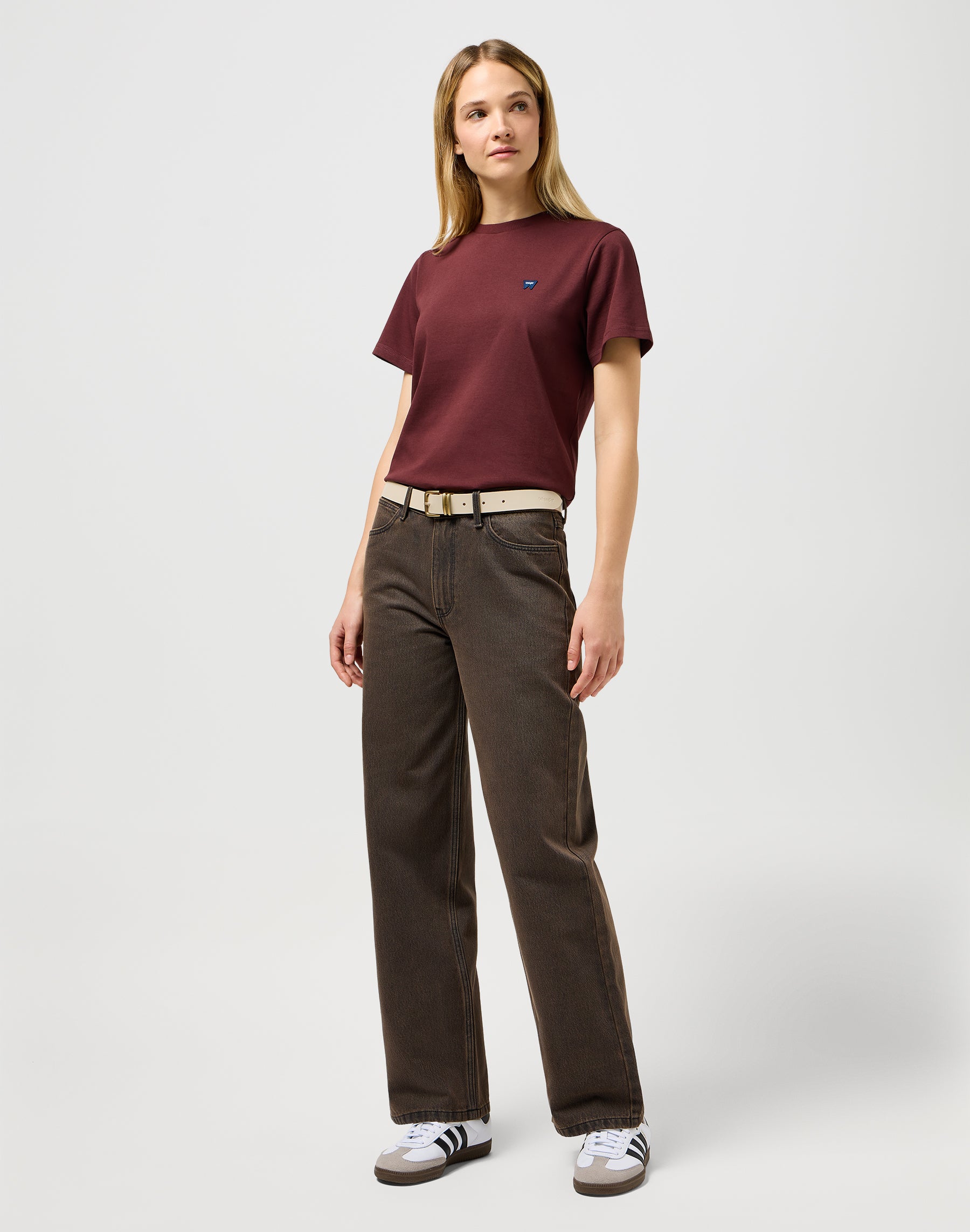 Cintura Double Up in crema Cintura Wrangler