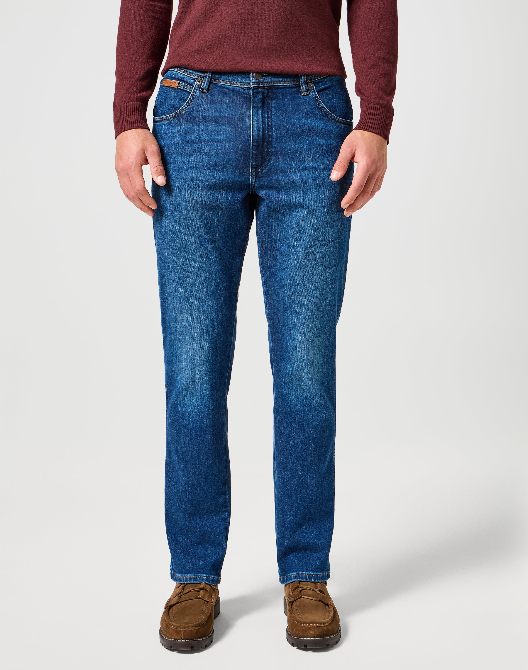 Jeans Texas Slim in Dark Trails Wrangler