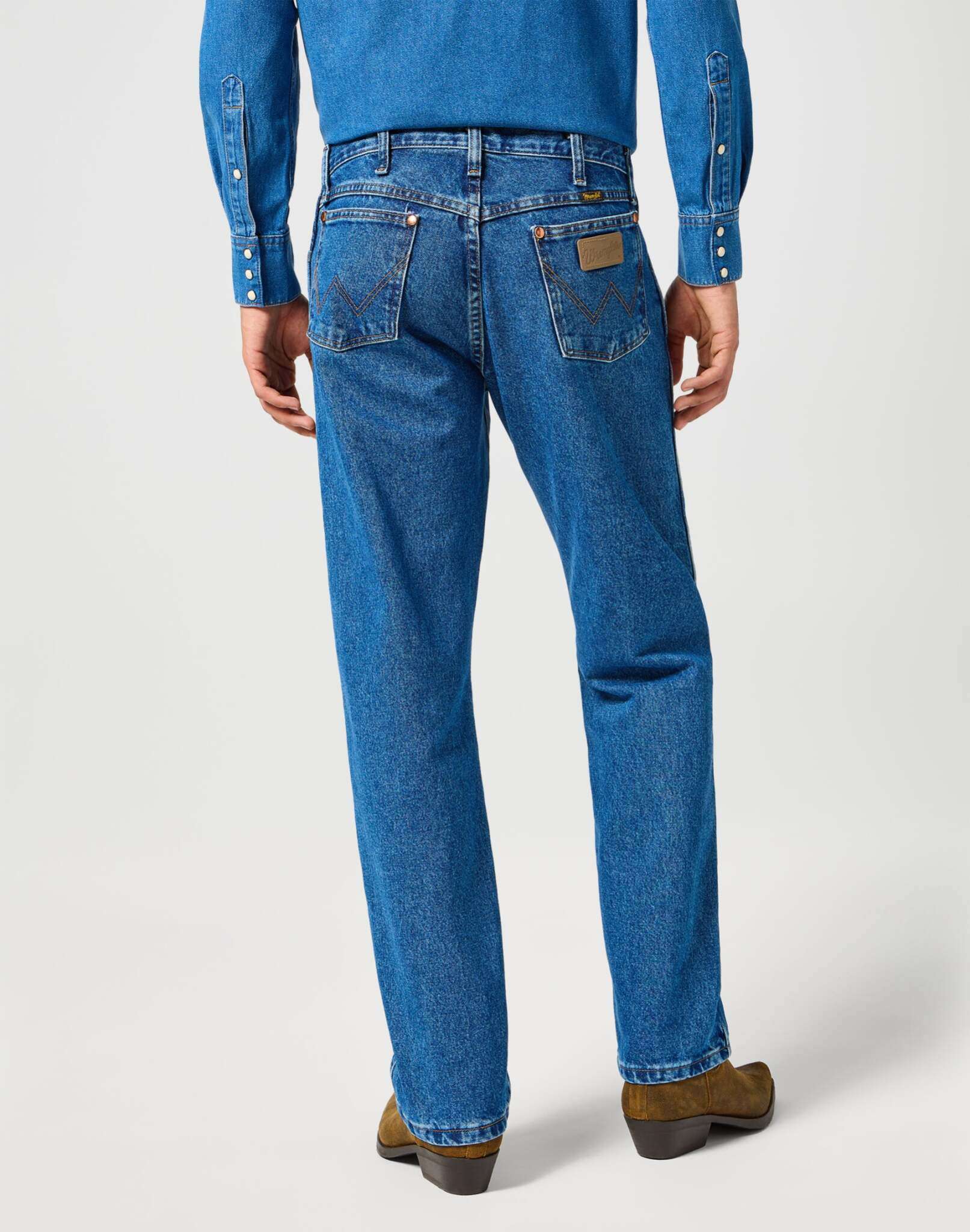 13MWZ in jeans lavati a pietra Wrangler