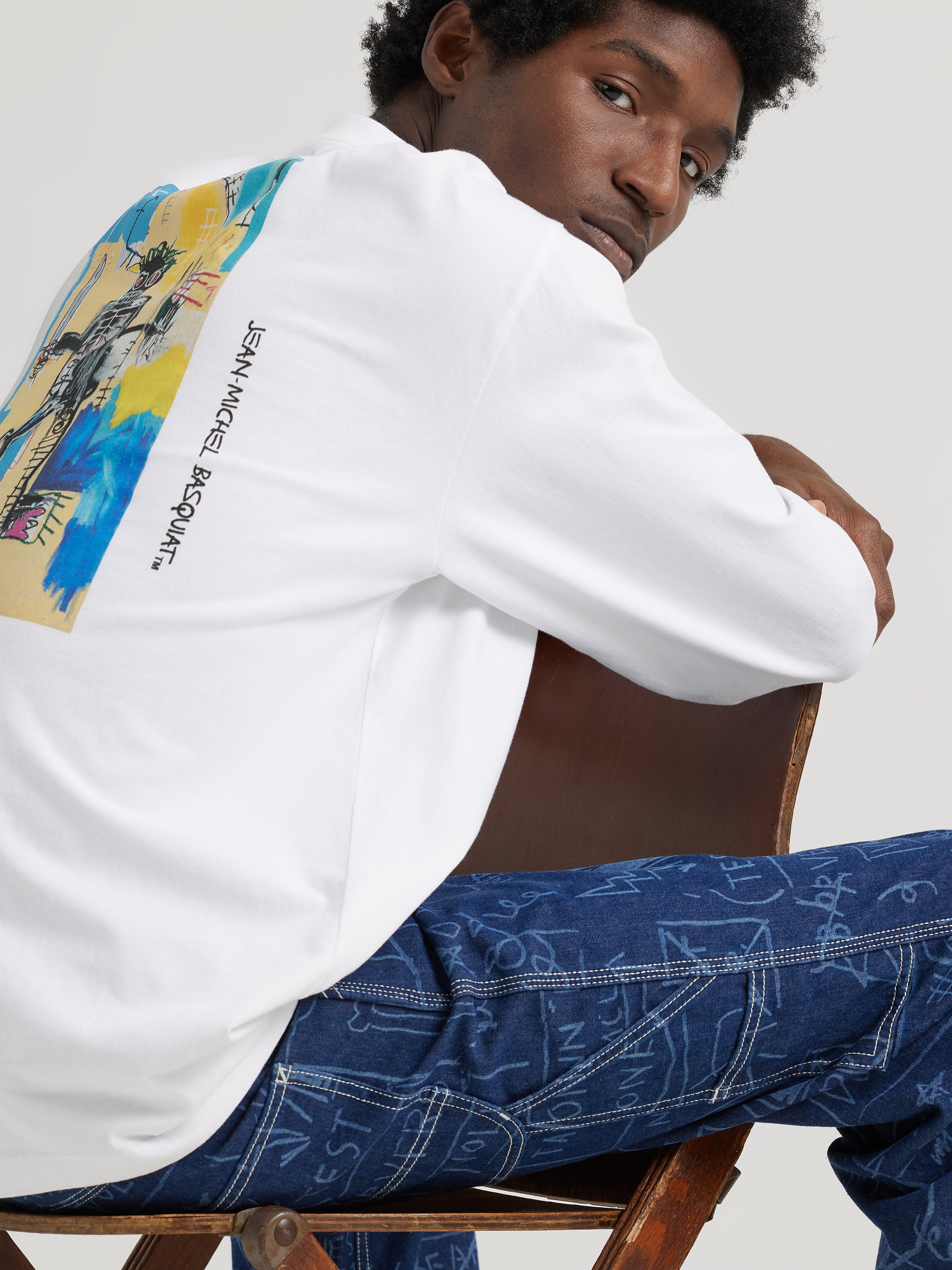 JMB - Jeans stampati in tonalità scura Lee